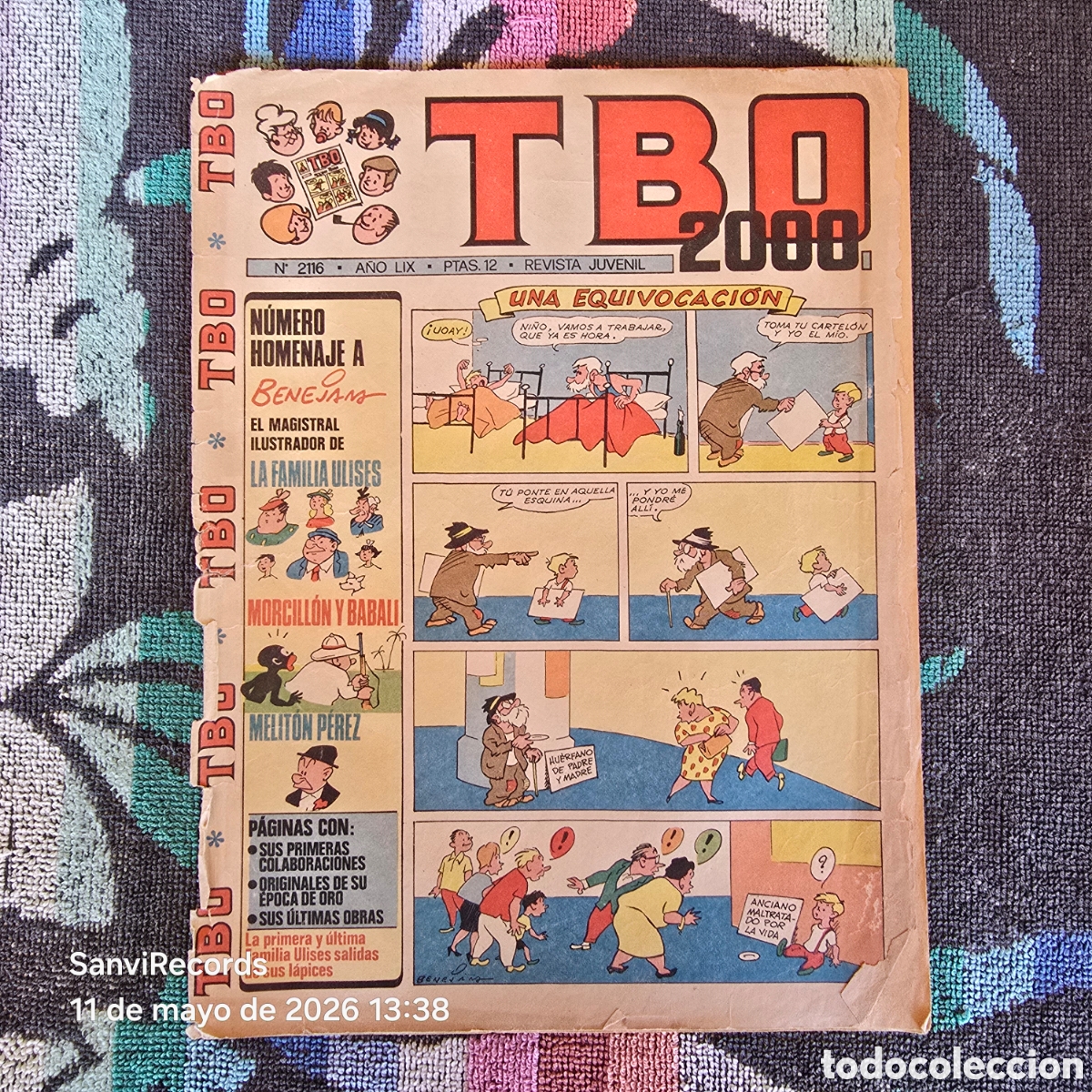 Tebeos: TBO 2116 (A&Ntilde;O LIX) (BUIGAS)
