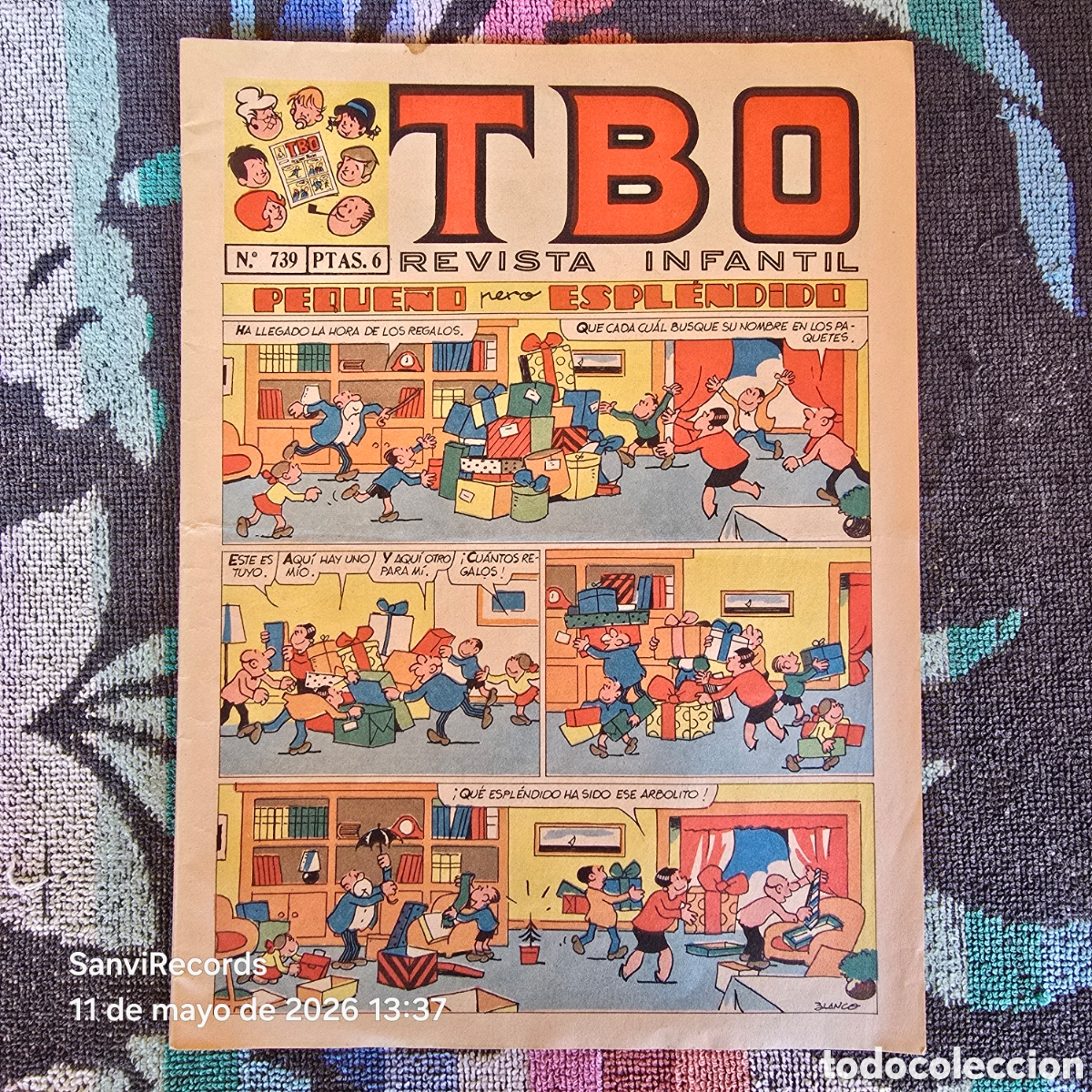 Tebeos: TBO, REVISTA INFANTIL 739 (BUIGAS)