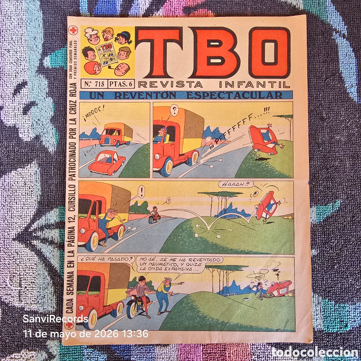 Tebeos: TBO, REVISTA INFANTIL 715 (BUIGAS)