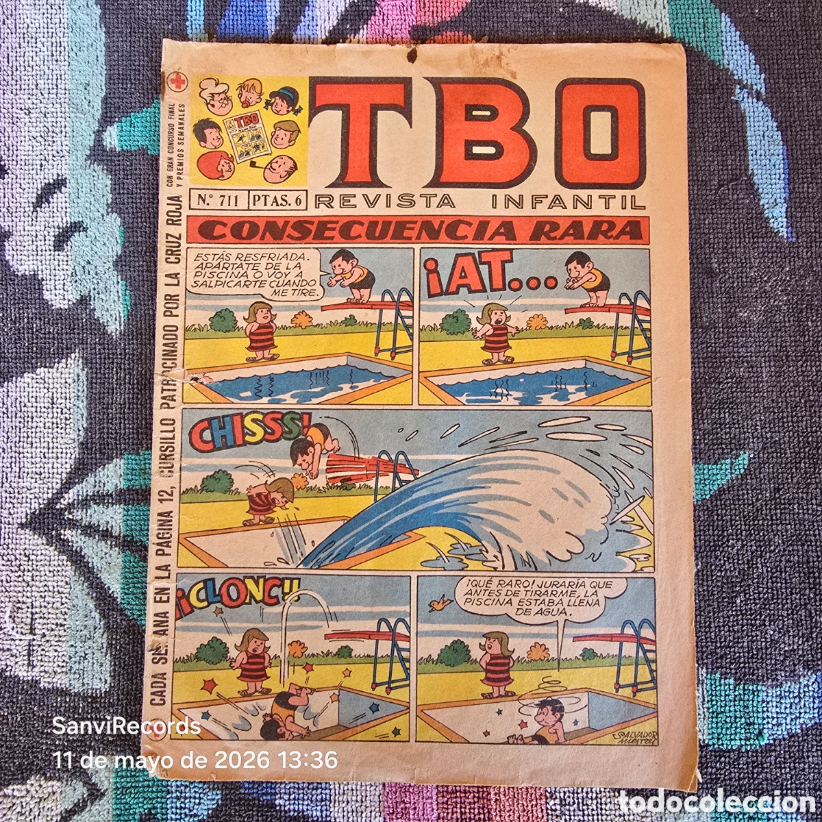 Tebeos: TBO, REVISTA INFANTIL 711 (BUIGAS)