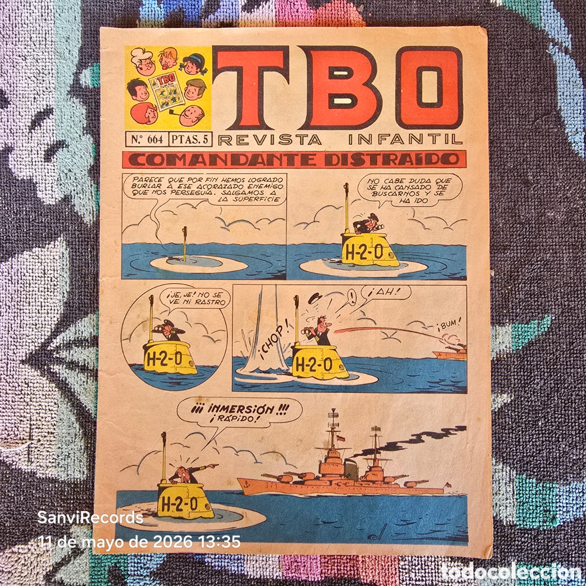 Tebeos: TBO, REVISTA INFANTIL 664 (BUIGAS)
