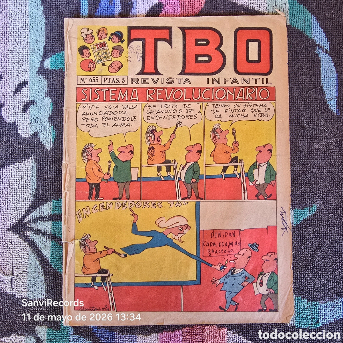 Tebeos: TBO, REVISTA INFANTIL 655 (BUIGAS)