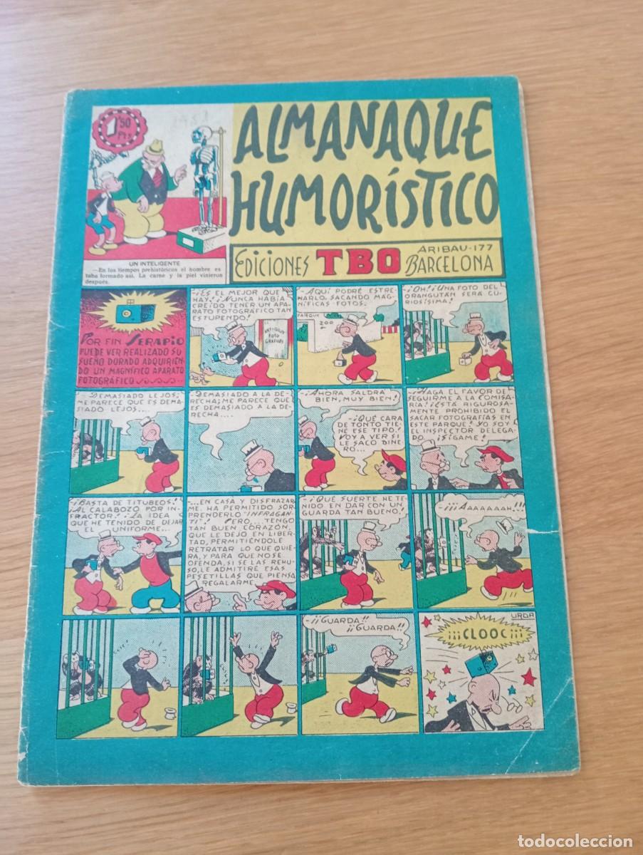 Tebeos: ALMANAQUE HUMOR&Iacute;STICO DE TBO PARA 1951. GRAPA. BUIGAS, ESTIVILL Y VI&Ntilde;A. 1950.