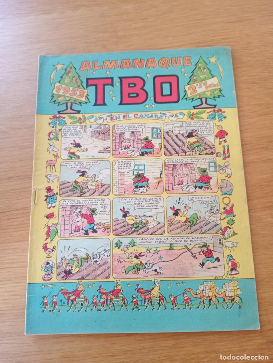 Tebeos: ALMANAQUE TBO PARA 1953. GRAPA. BUIGAS, ESTIVILL Y VI&Ntilde;AS. 1952.