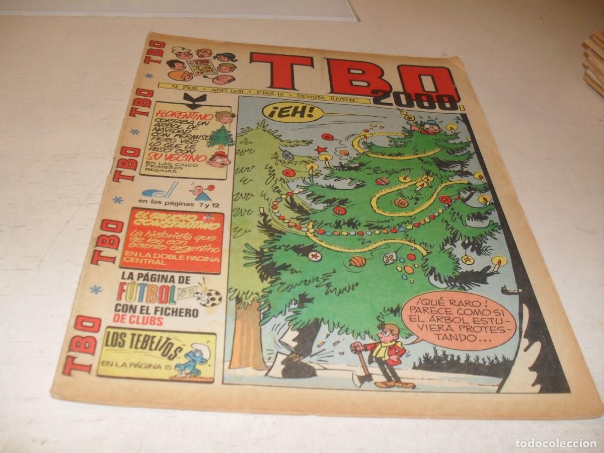 Tebeos: TBO N&ordm; 2105,EN CONTRAPORTADA MINIBIBLIOTECA TBO,DE 2503,BUIGAS,1952