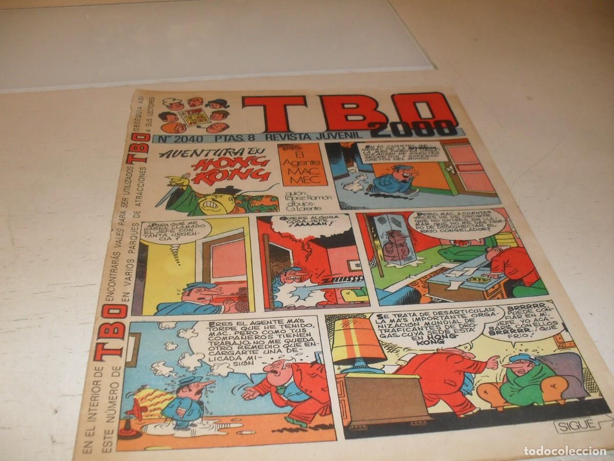 Tebeos: TBO N&ordm; 2040,CON AVENTURA EN HONG KONG,DE GERMAN LORENTE,DE 2503,BUIGAS,1952