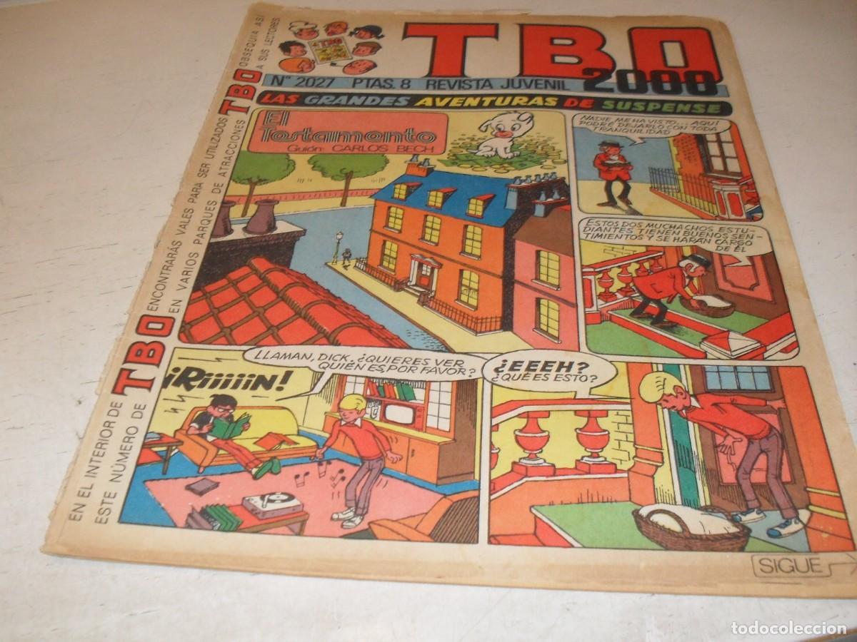 Tebeos: TBO N&ordm; 2027,CON EL TESTAMENTO,DE MESTRES,DE 2503,BUIGAS,1952