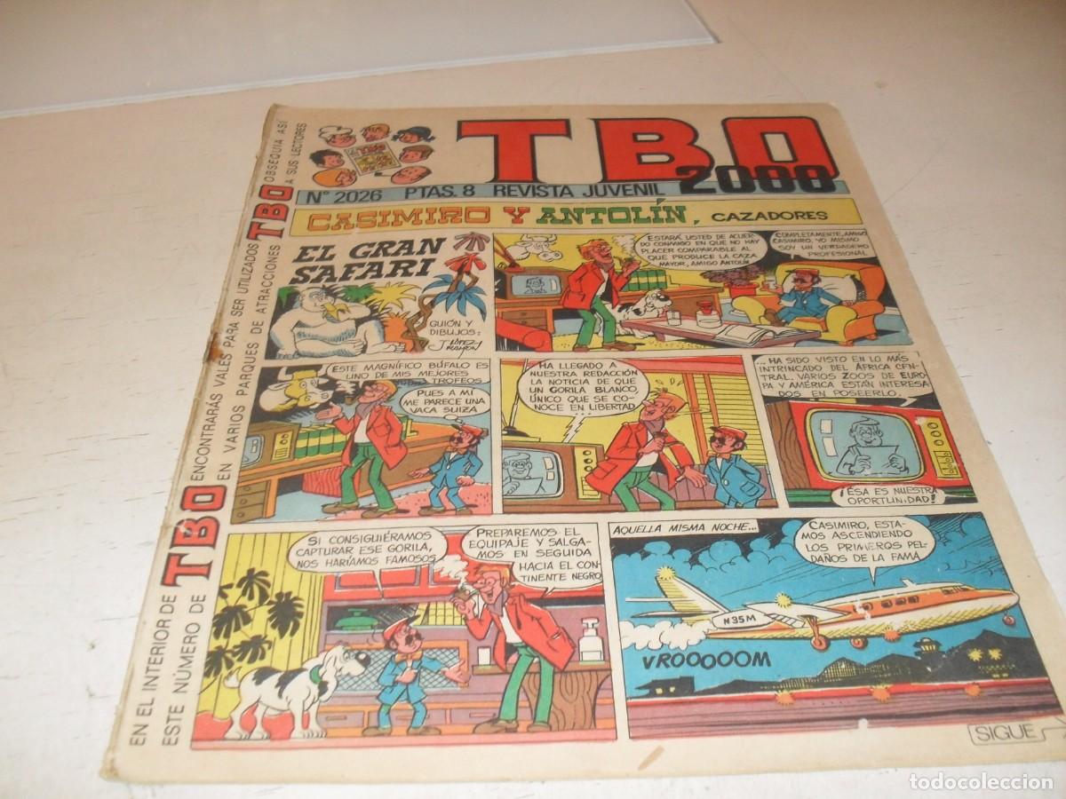 Tebeos: TBO N&ordm; 2026,EN PAGINA CENTRAL HOL FATTO,DETECTIVE,DE BLANCO,DE 2503,BUIGAS,1952