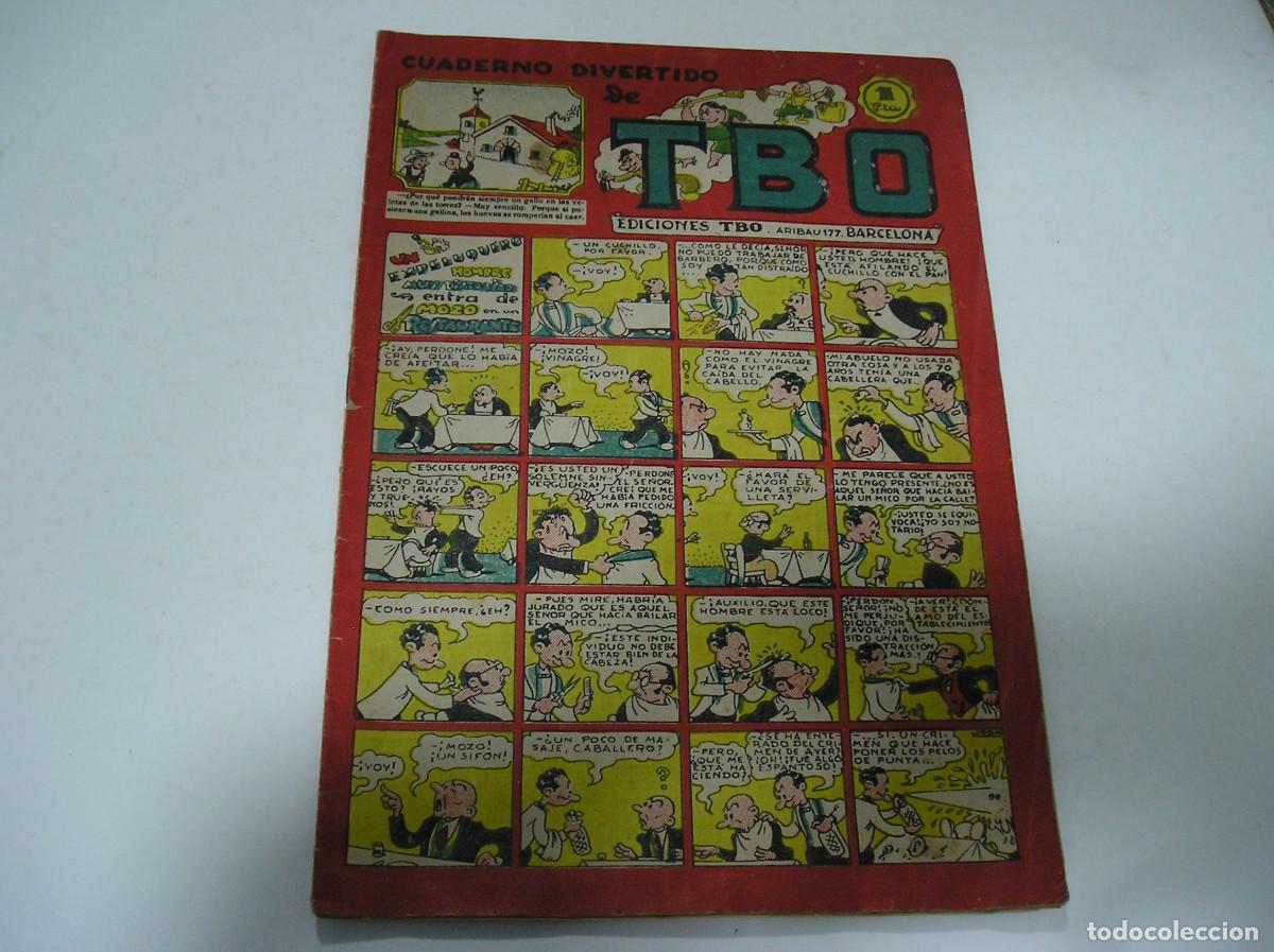 Tebeos: LOTE TBO 1946 EDITORIA BUIGAS :UN EXPELUQUERO HOMBRE MUY DISTRAIDO ENTRA FOTOS DE TODAS LAS PAGINAS
