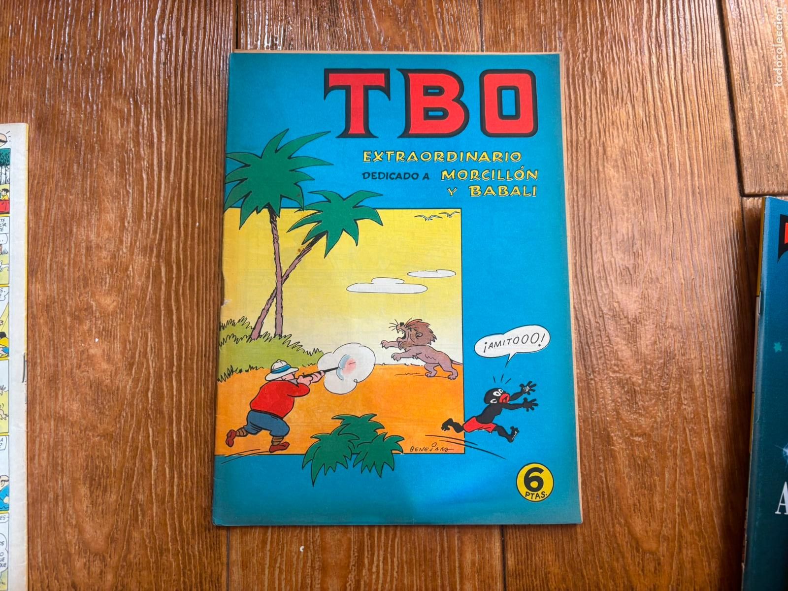 Tebeos: TBO EXTRAORDINARIO DEDICADO A MORCILLON Y BABALI EDITORIAL BUIGAS
