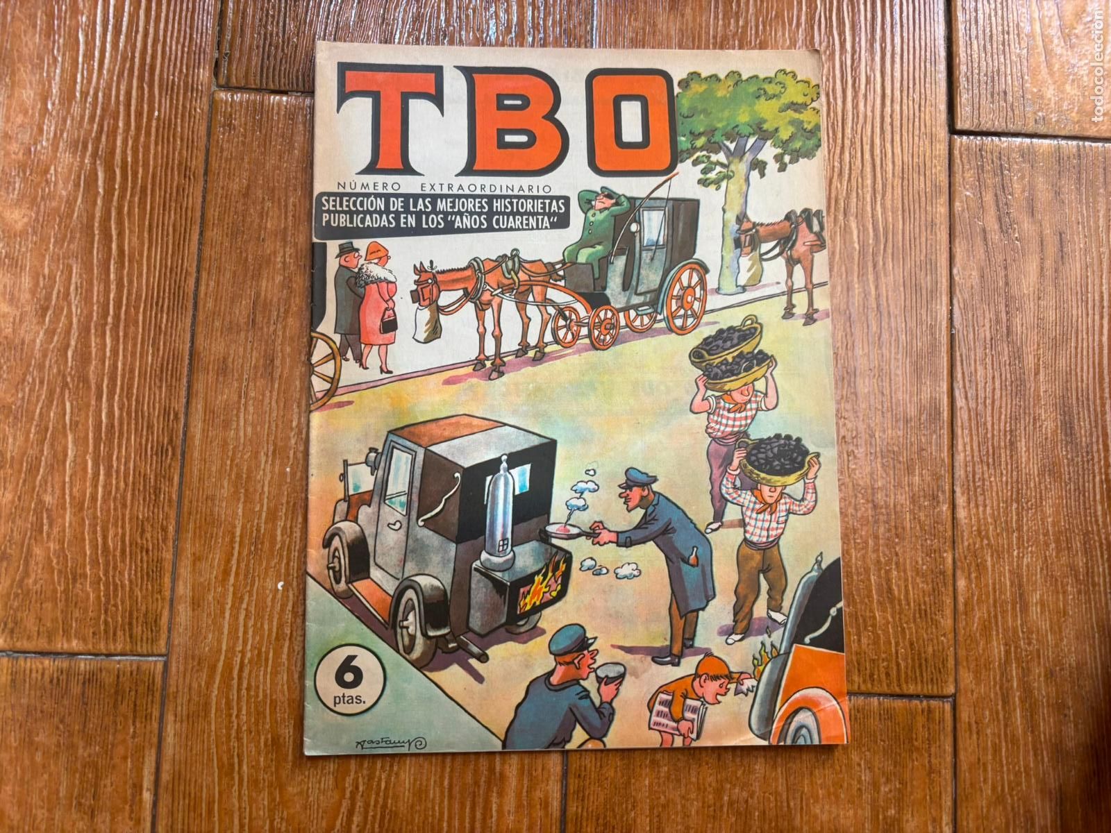 Tebeos: TBO EXTRAORDINARIO DEDICADO A LAS HISTORIETAS DE LOS A&Ntilde;OS 40 EDITORIAL BUIGAS