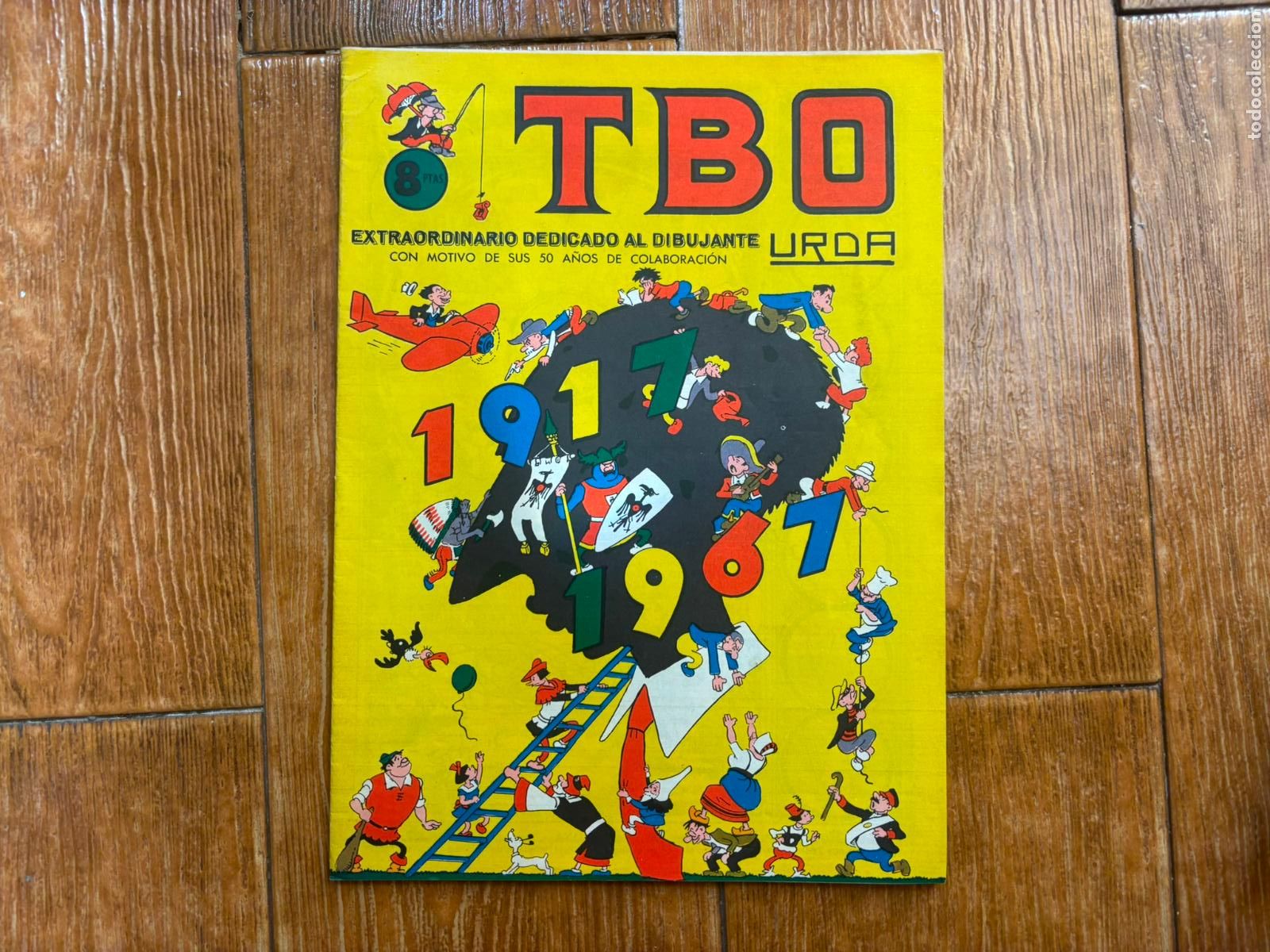 Tebeos: TBO EXTRAORDINARIO DEDICADO AL DIBUJANTE URDA 1917 - 1967 EDITORIAL BUIGAS
