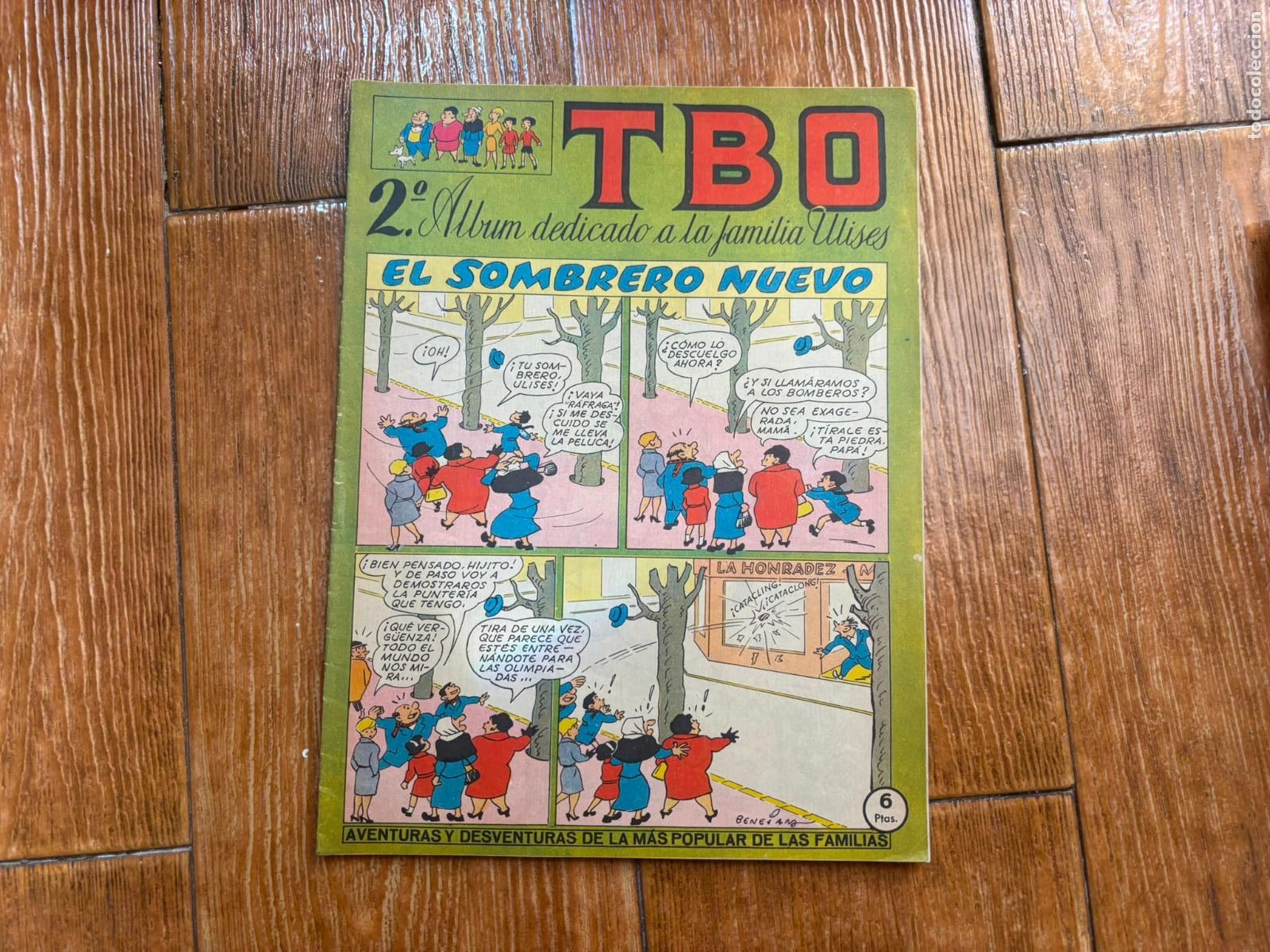 Tebeos: TBO EXTRAORDINARIO DEDICADO A LA FAMILIA ULISES EL SOMBRERO NUEVO EDITORIAL BUIGAS