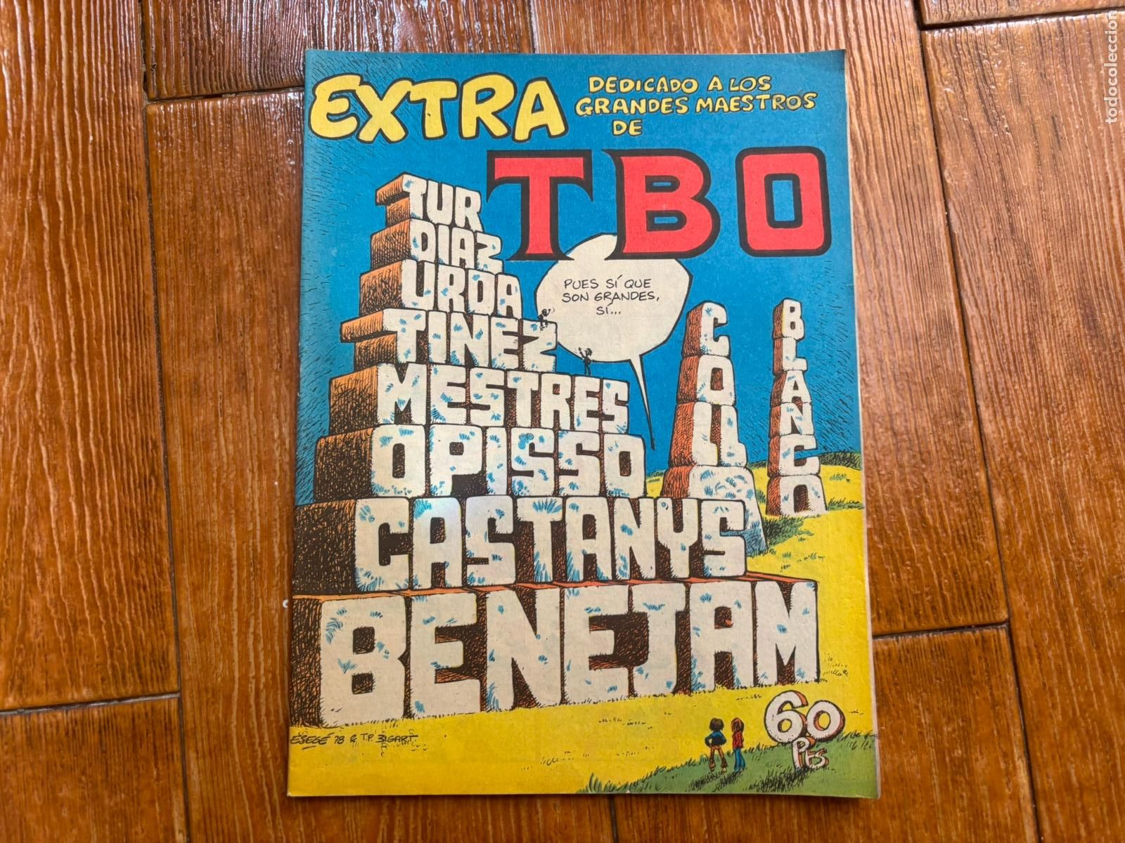 Tebeos: TBO EXTRAORDINARIO DEDICADO A LOS GRANDES MAESTROS OPISSO URDA BENEJAM ETC EDITORIAL BUIGAS