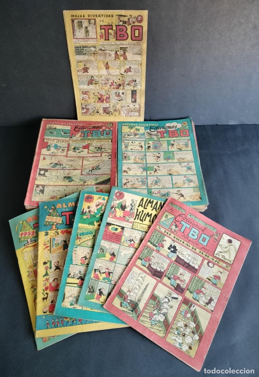 Tebeos: TBO BUIGAS 1943-1952 MAGNIFICO LOTE DE 54 Nos. DE 130 QUE COMPLETA ETAPA + 5 ALMANAQUES
