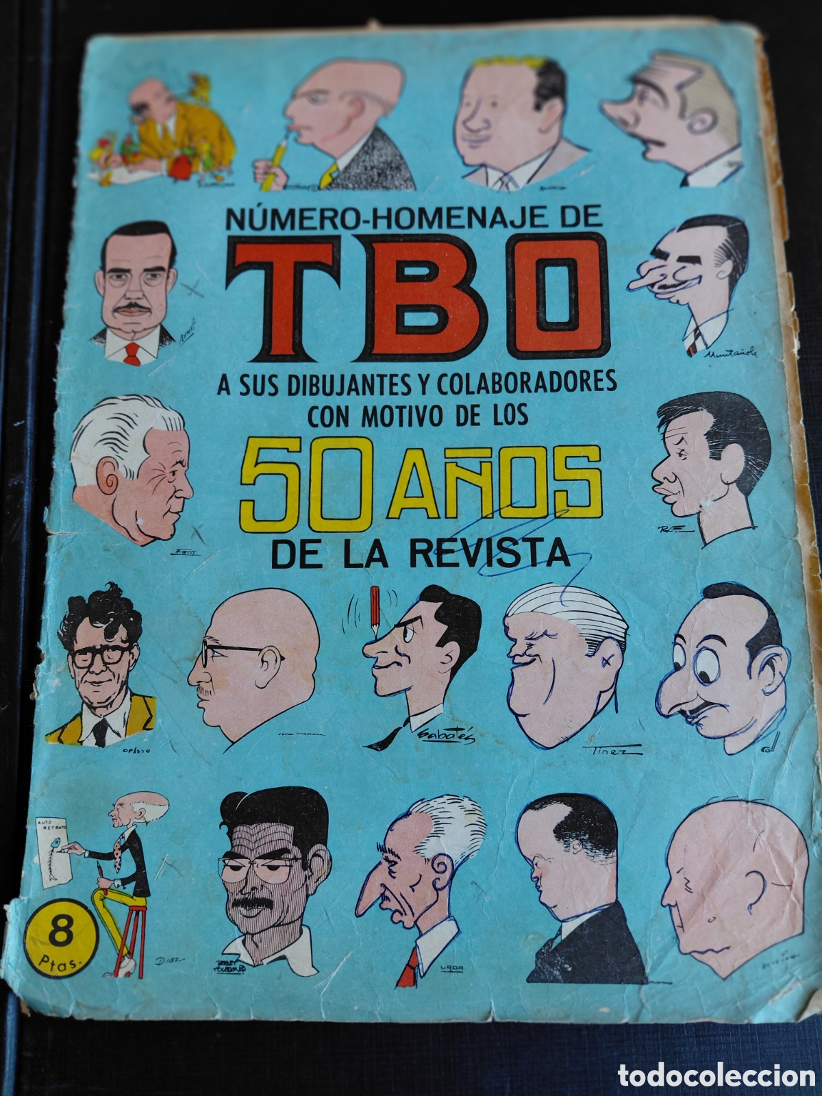Tebeos: TBO EXTRAORDINARIO-HOMENAJE A SUS DIBUJANTES Y COLABORADORES- 50 A&Ntilde;OS DE LA REVISTA- 1958