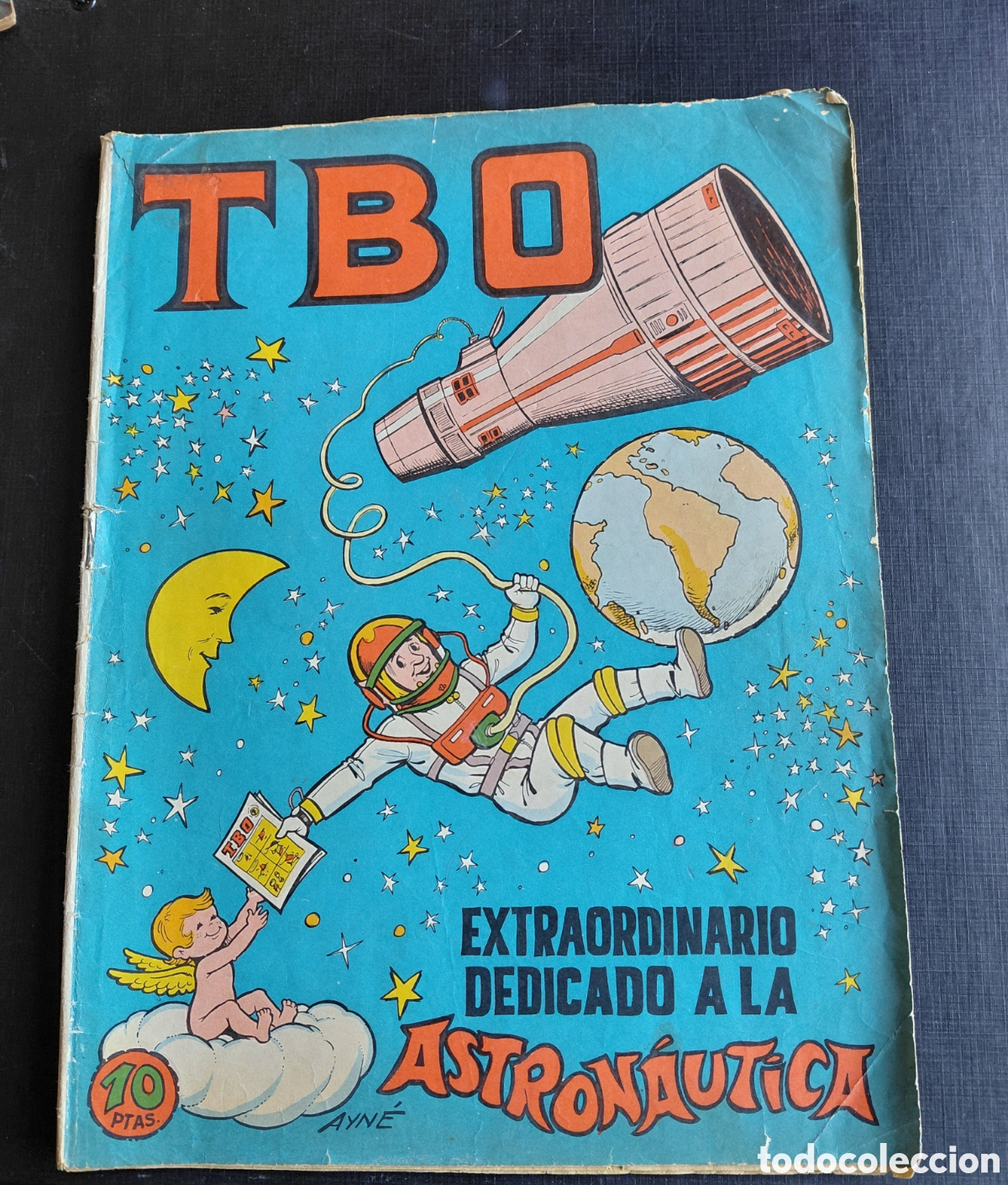 Tebeos: TBO EXTRAORDINARIO DEDICADO A LA ASTRON&Aacute;UTICA- 1969-BUIGAS