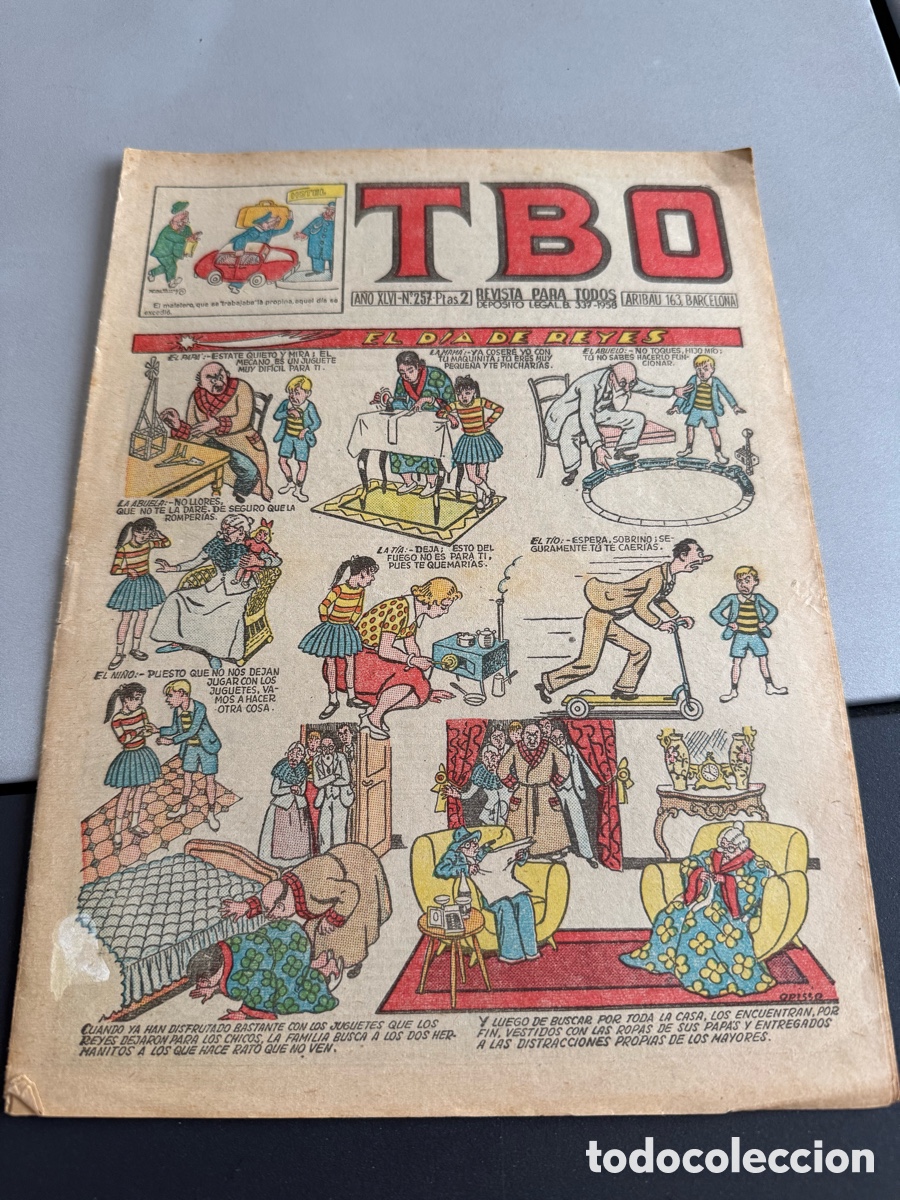 Tebeos: TBO. n 257. EL D&Iacute;A DE REYES - Foto 1