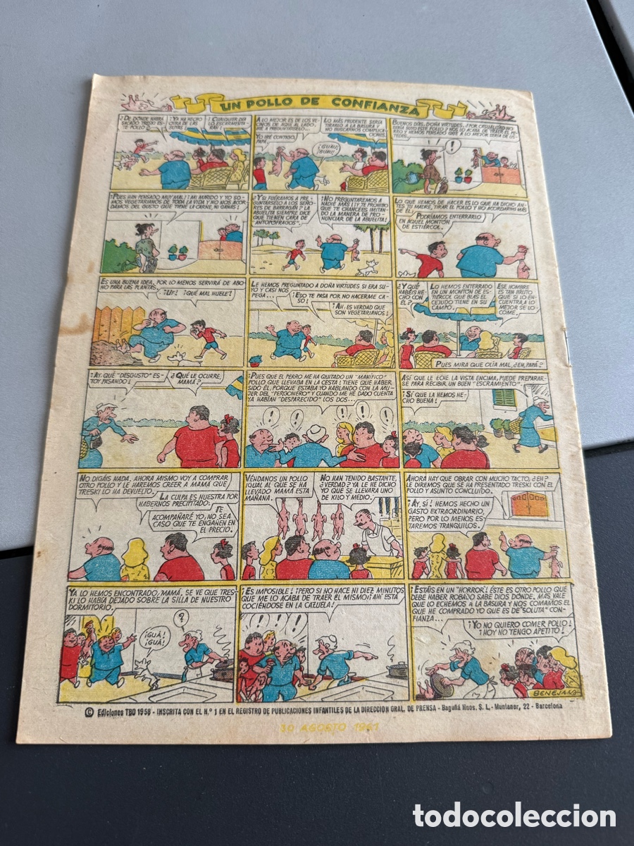 Tebeos: TBO. n 248. LECCI&Oacute;N DESAPROVECHADA - Foto 2