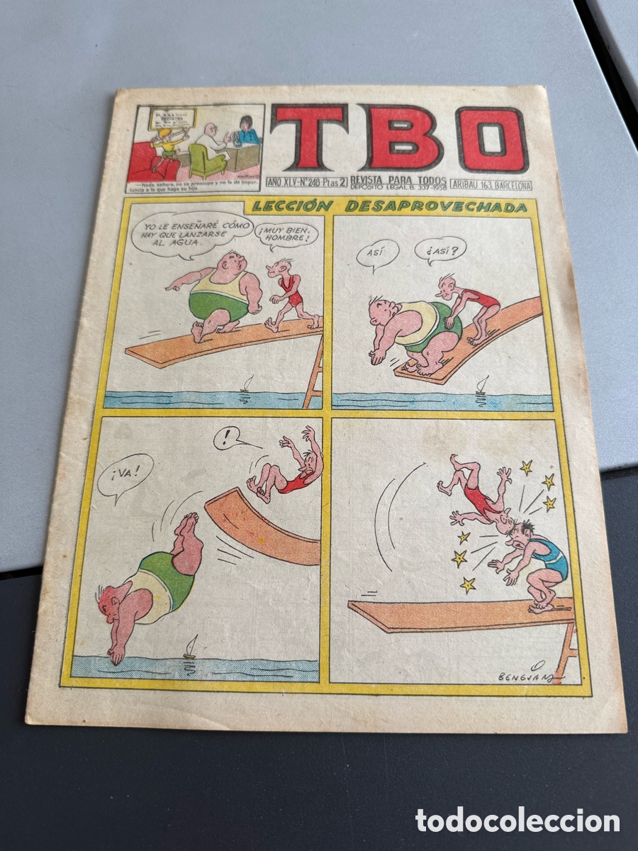 Tebeos: TBO. n 248. LECCI&Oacute;N DESAPROVECHADA