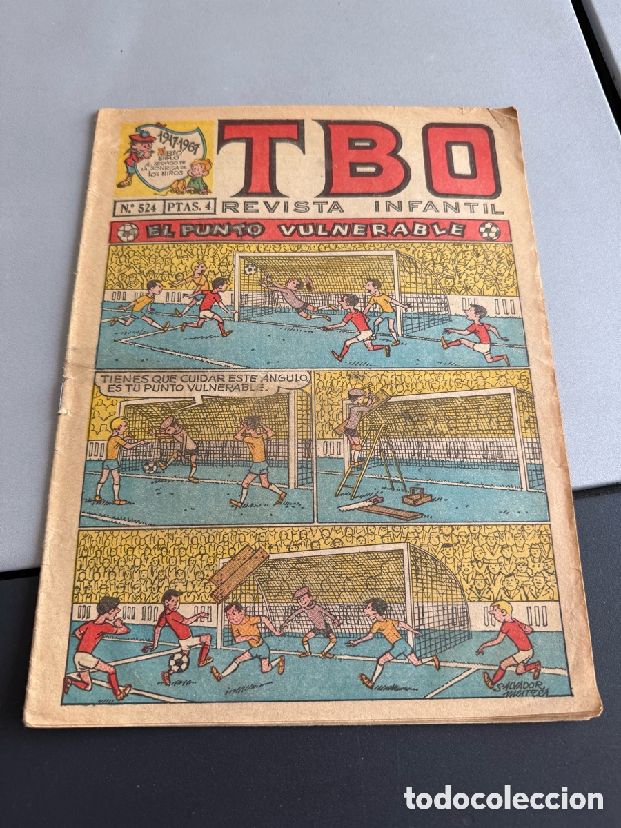Tebeos: TBO. n 524. EL PUNTO VULNERABLE - Foto 1