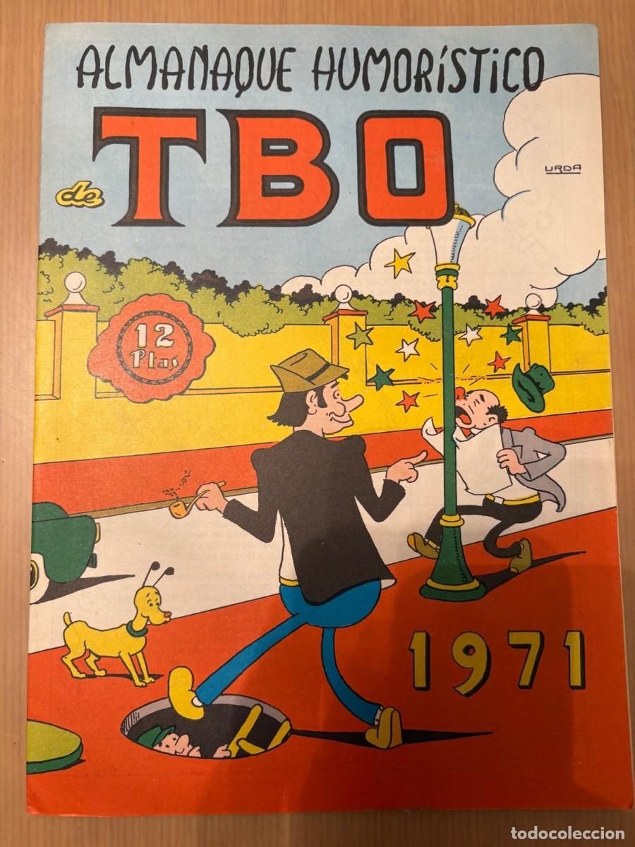 Tebeos: aAlmanaque humoristico de TBO 1971 estado muy bueno