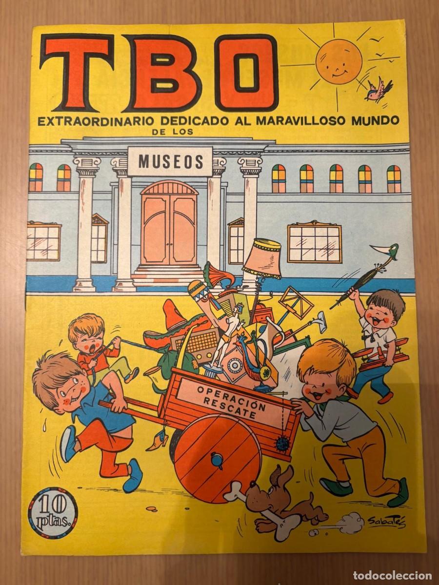 Tebeos: TBO extraordinario dedicado al maravilloso mundo de los museos estado muy bueno