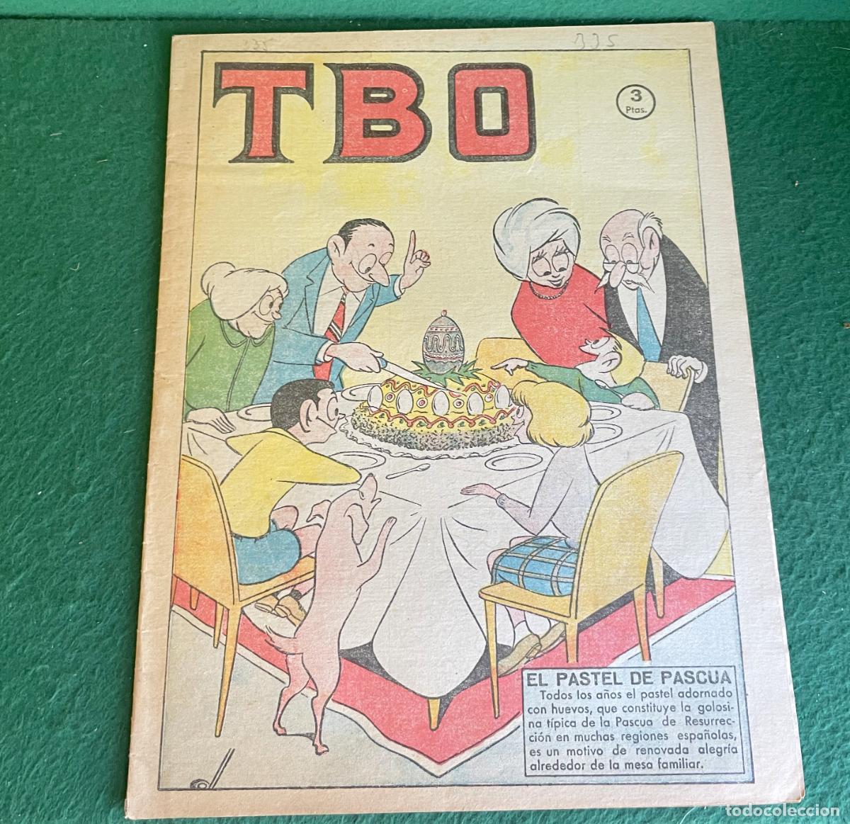 Tebeos: TBO TEBEO 2&ordf; &Eacute;POCA - N&ordm; 335 - PASTEL DE PASCUA - EXCELENTE ESTADO