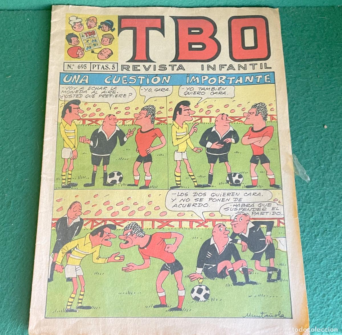 Tebeos: TBO TEBEO - N&ordm; 695 - UNA CUESTI&Oacute;N IMPORTANTE - BUEN ESTADO