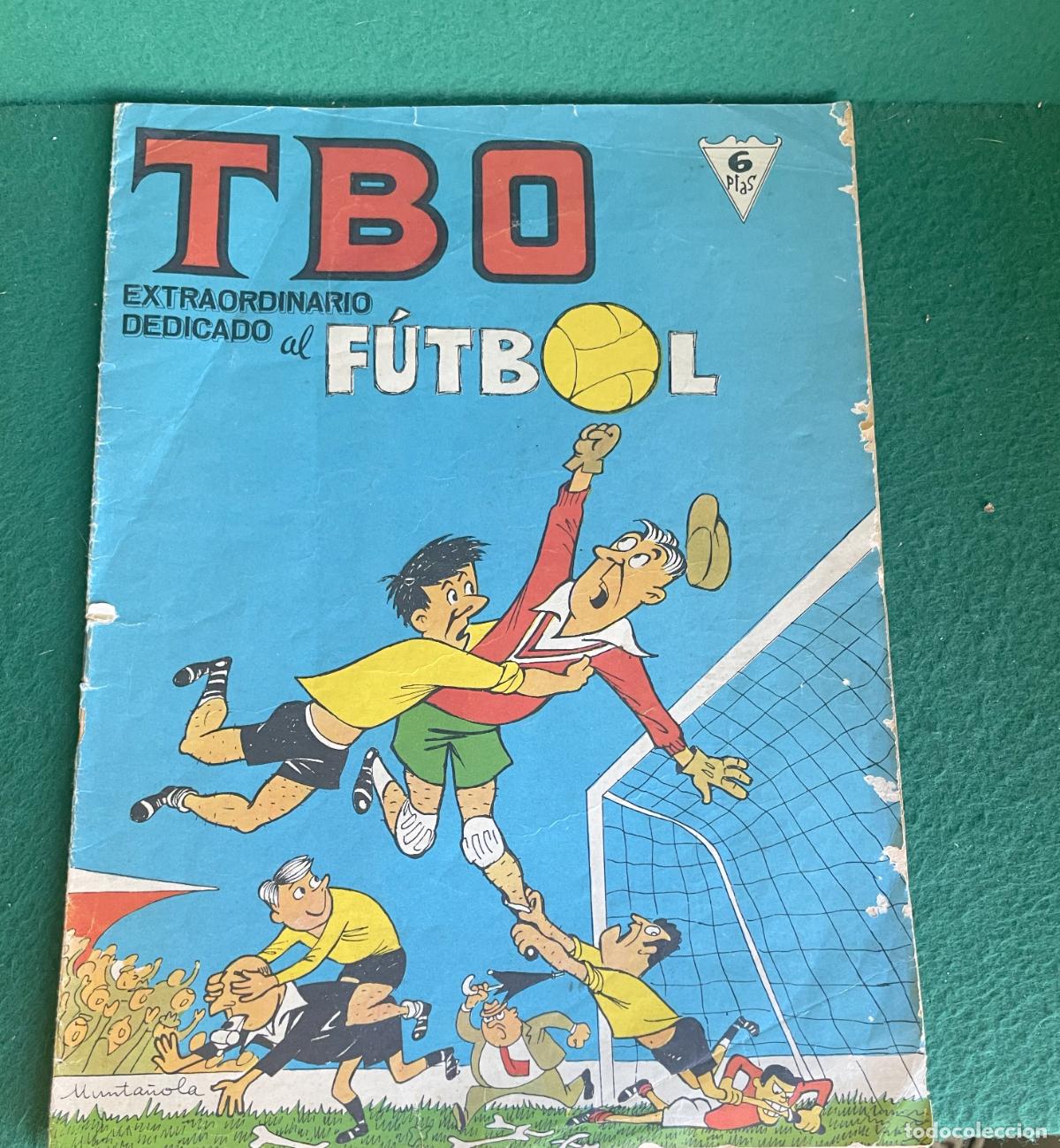 Tebeos: TBO TEBEO - ALMANAQUE EXTRAORDINARIO DEDICADO AL F&Uacute;TBOL 1958 - BUEN ESTADO