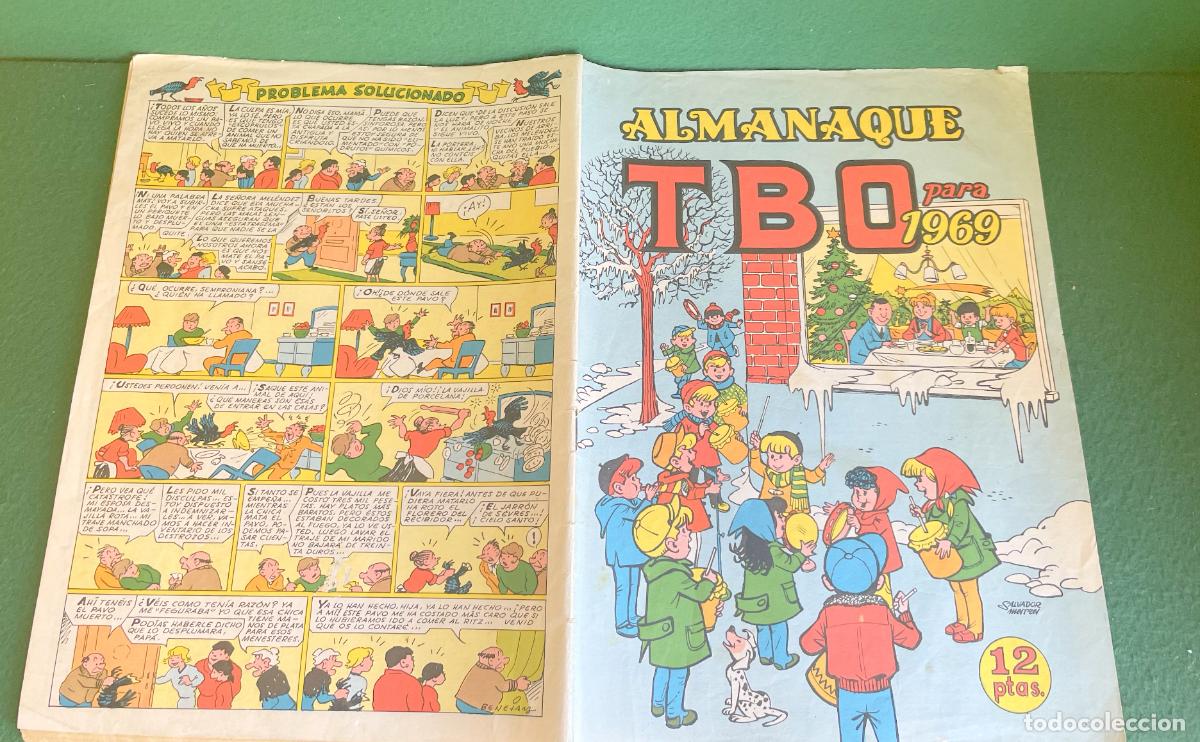 Tebeos: TBO TEBEO - ALMANAQUE 1969 - BUEN ESTADO