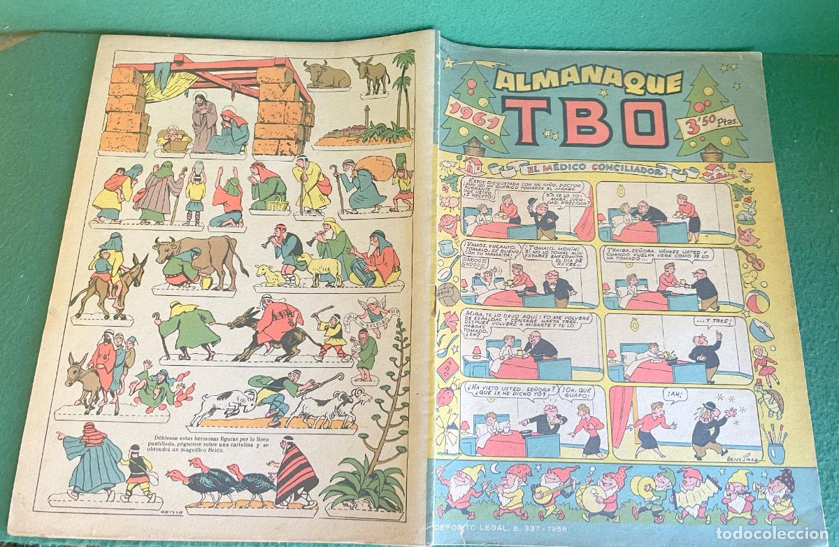 Tebeos: TBO TEBEO - ALMANAQUE 1961 - MUY BUEN ESTADO