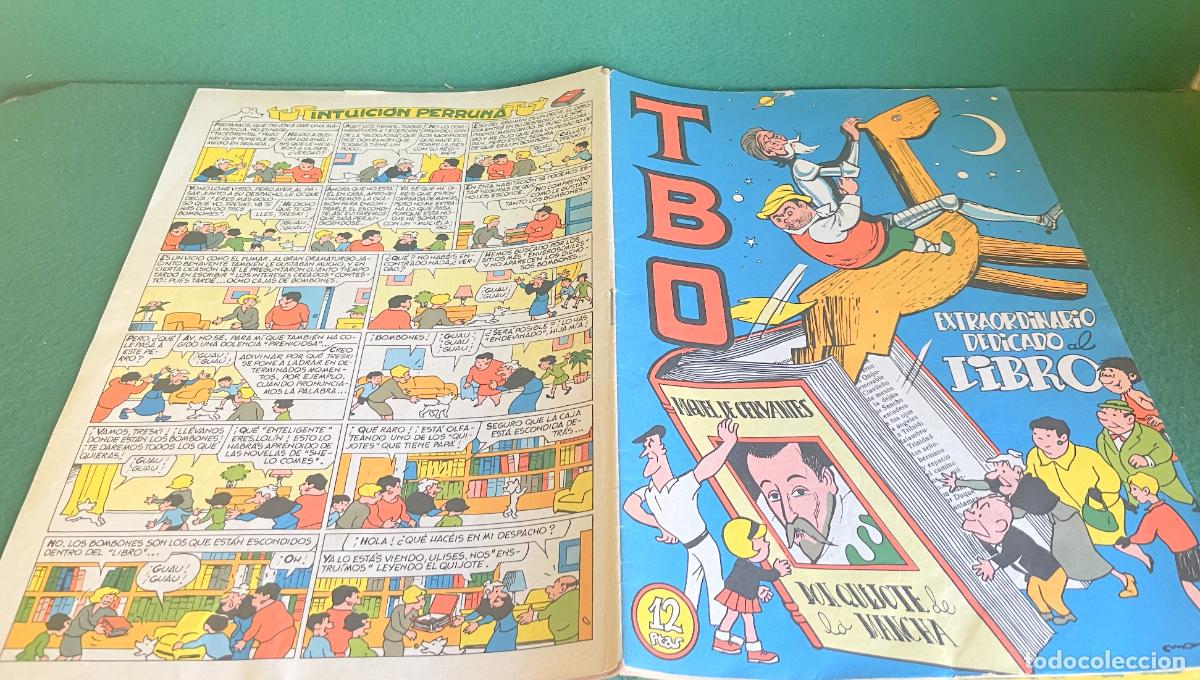 Tebeos: TBO TEBEO - ALMANAQUE EXTRAORDINARIO DEDICADO AL LIBRO 1955 - EXCELENTE ESTADO