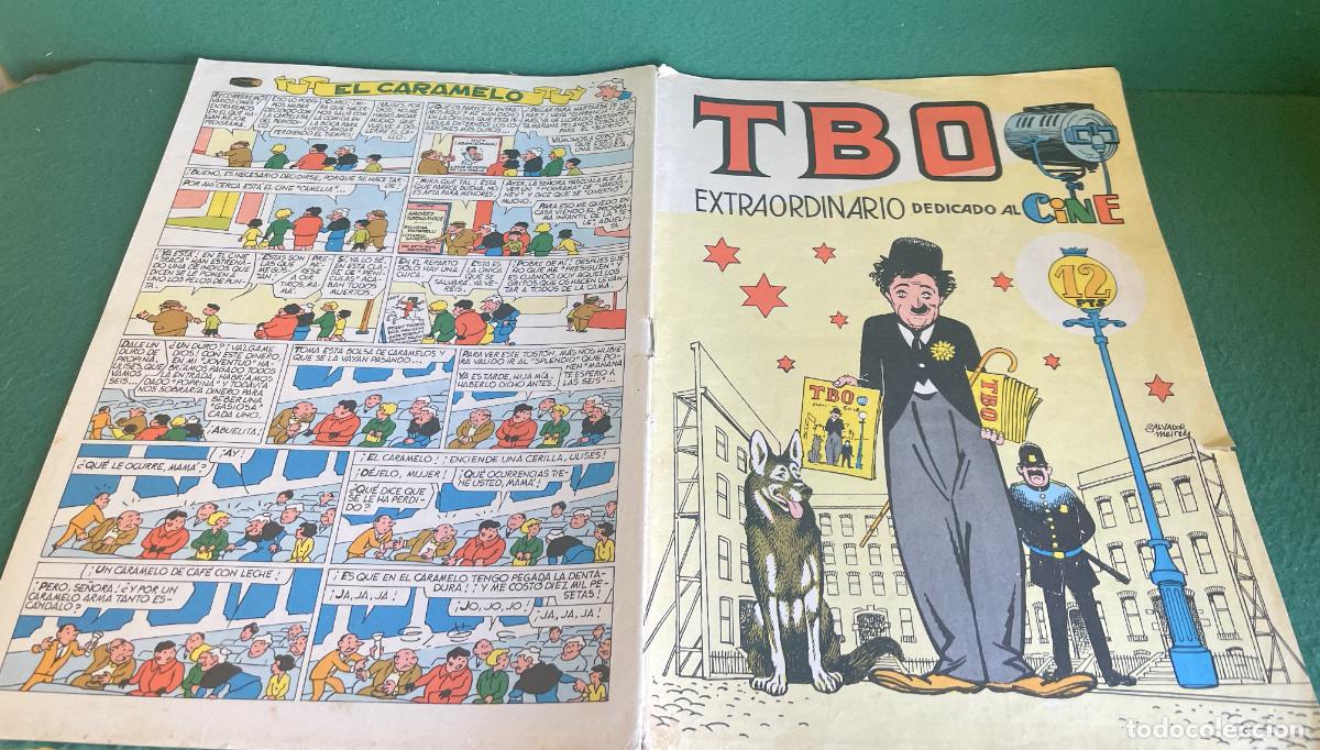 Tebeos: TBO TEBEO - ALMANAQUE EXTRAORDINARIO DEDICADO AL CINE - MUY BUEN ESTADO
