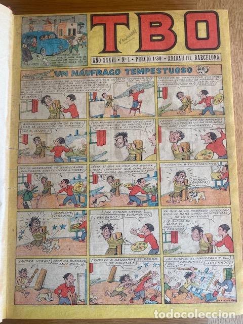 Tebeos: TBO. Segunda epoca. 30 numeros encuadernados. Del numero 1 al 30.