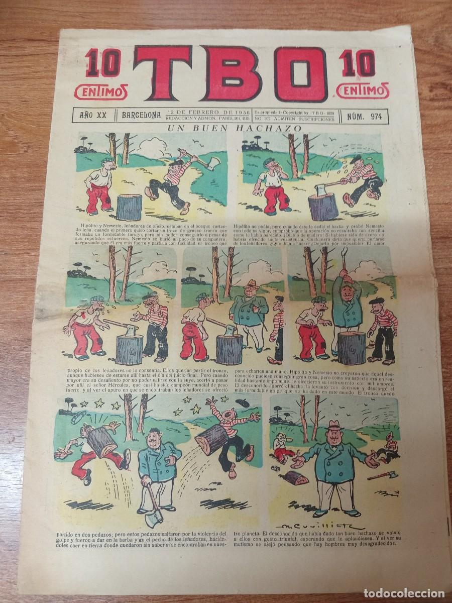 Tebeos: TBO - N&ordm; 974 - BUIGAS/SUAREZ - 10 CENTIMOS - ORIGINAL