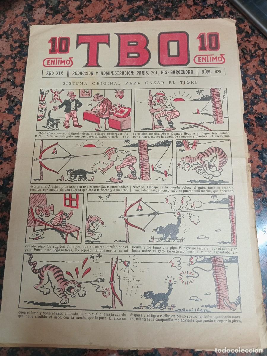 Tebeos: TBO - N&ordm; 929 - BUIGAS/SUAREZ - 10 CENTIMOS - ORIGINAL