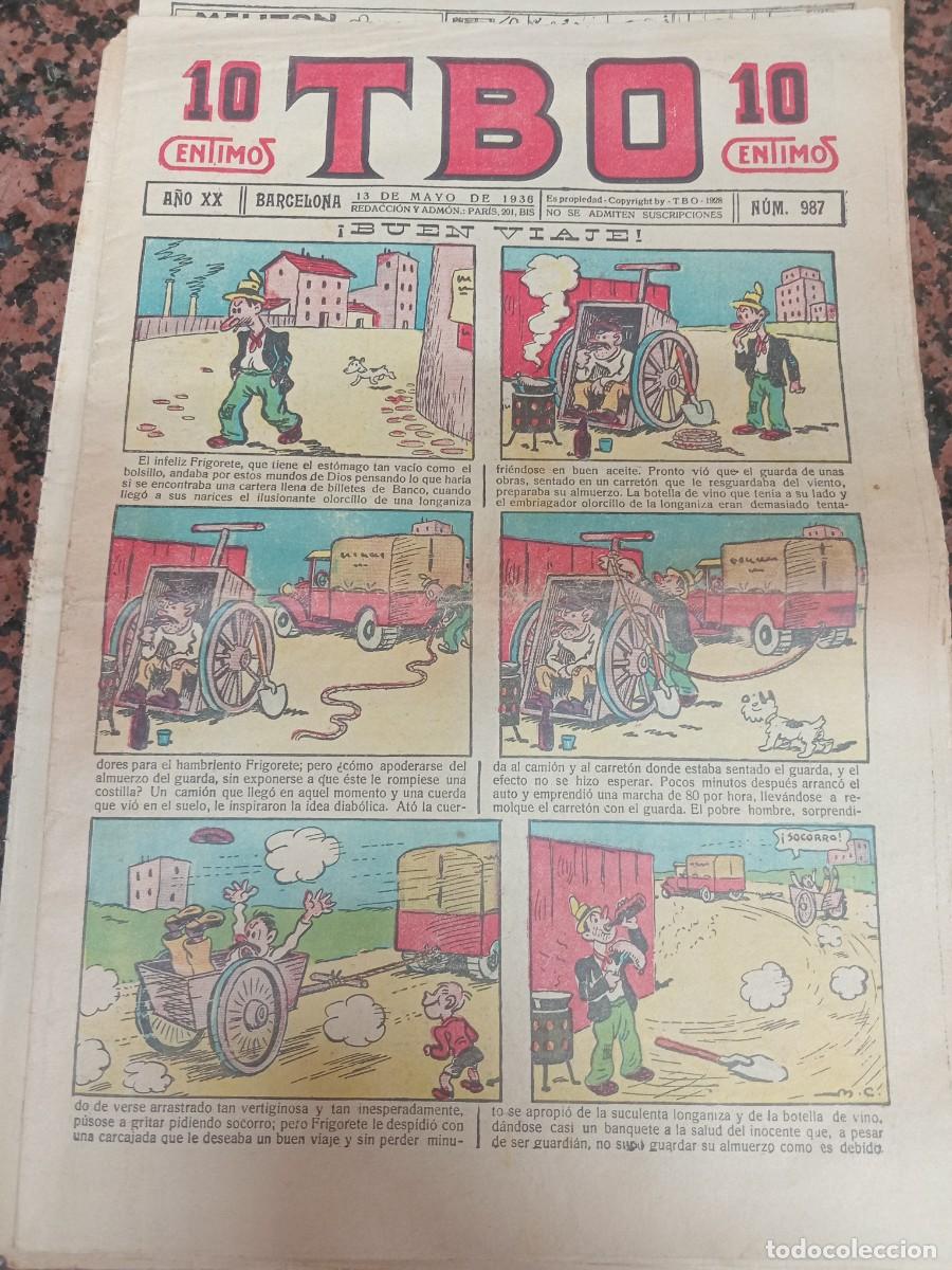 Tebeos: TBO - N&ordm; 987 - BUIGAS/SUAREZ - 10 CENTIMOS - ORIGINAL