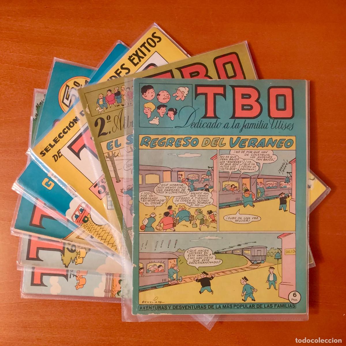 Tebeos: La Familia Ulises Lote 7 Extras TBO Buigas