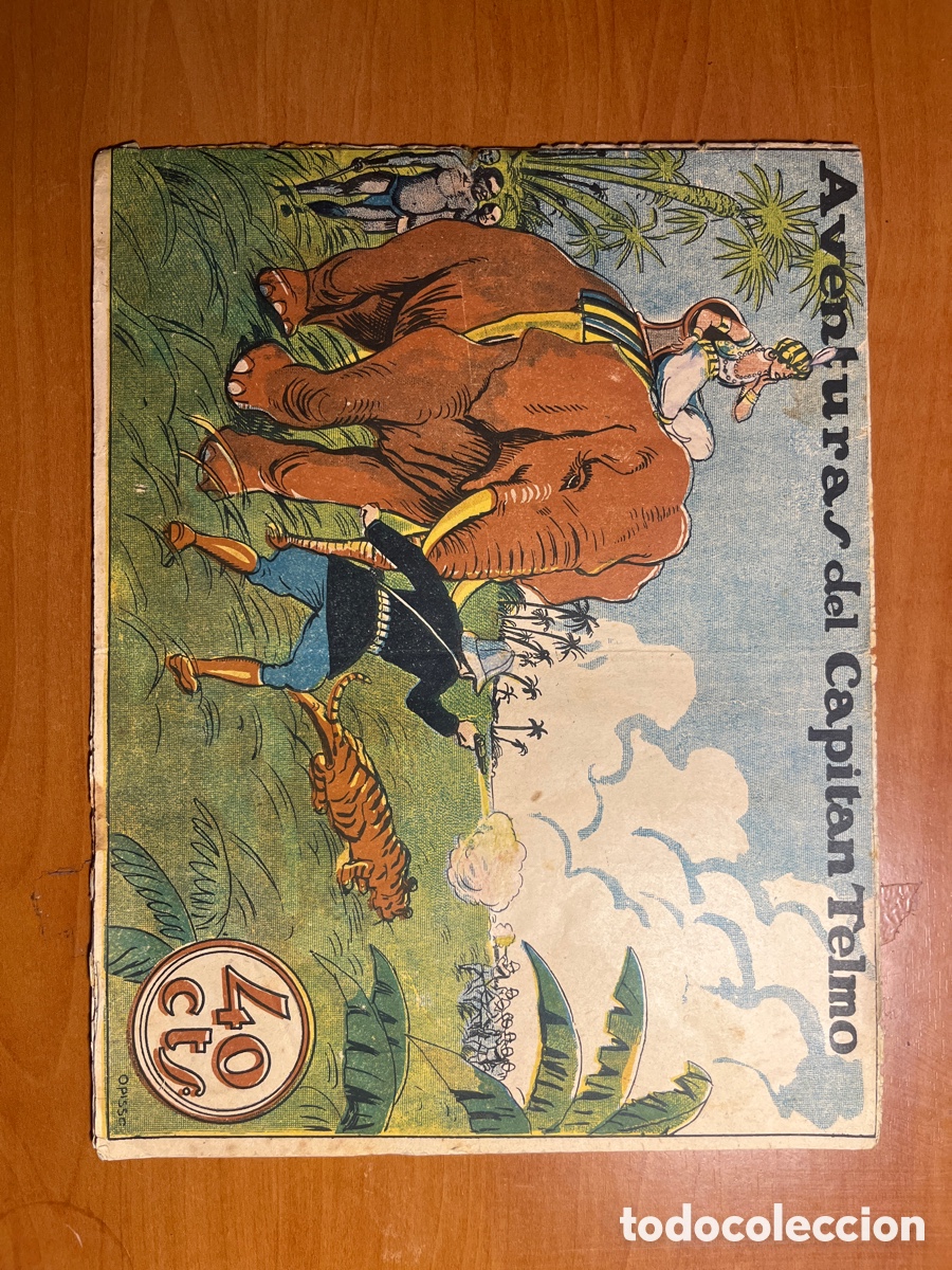 Tebeos: COLECCI&Oacute;N GR&Aacute;FICA TBO, AVENTURAS DEL CAPIT&Aacute;N TELMO, (EDITORIAL BUIGAS)