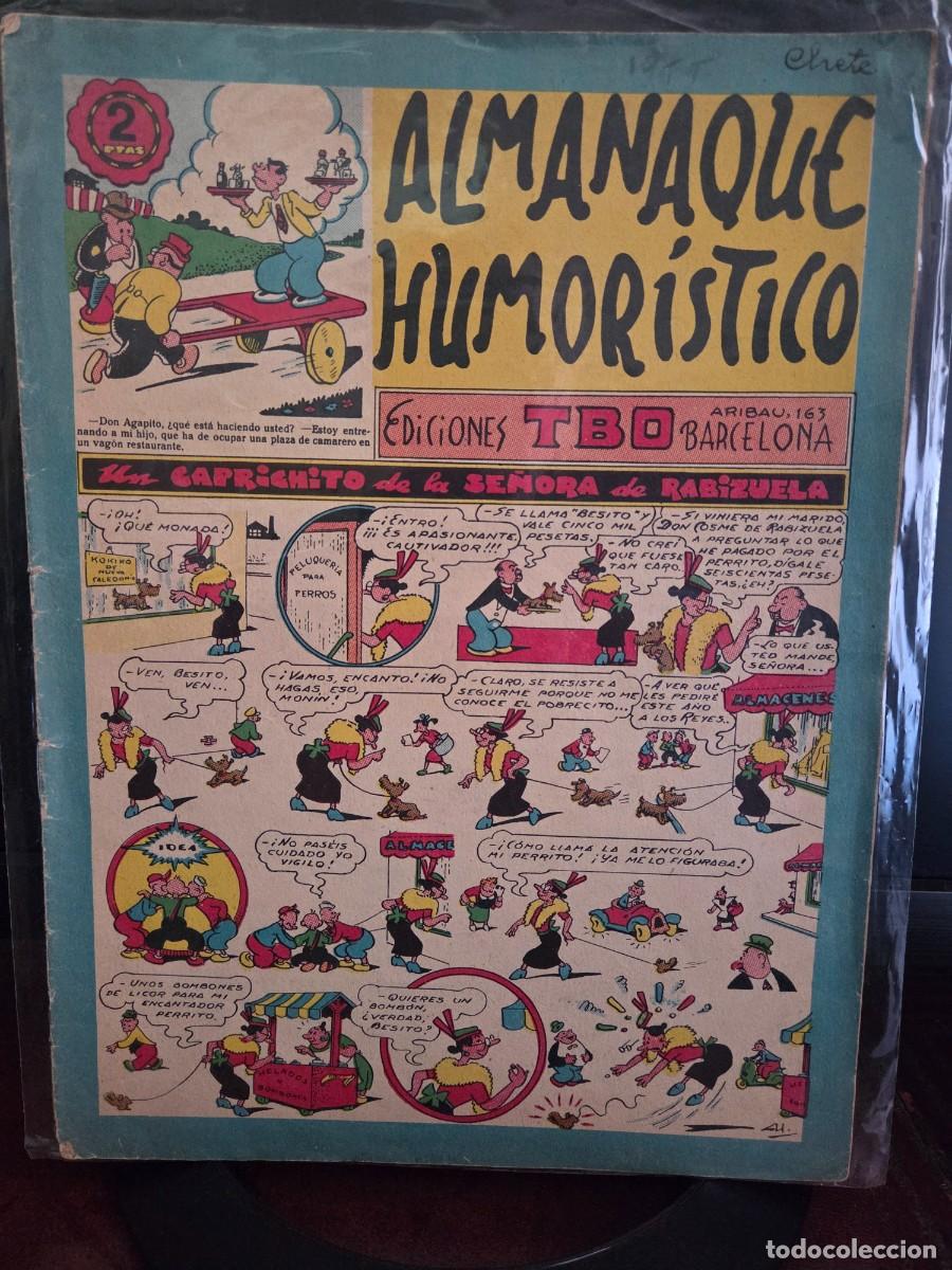 Tebeos: ALMANAQUE HUMORISTICO TBO COLECCION COMPLETA DESDE 1945 A 1972+ALMANAQUE 1981