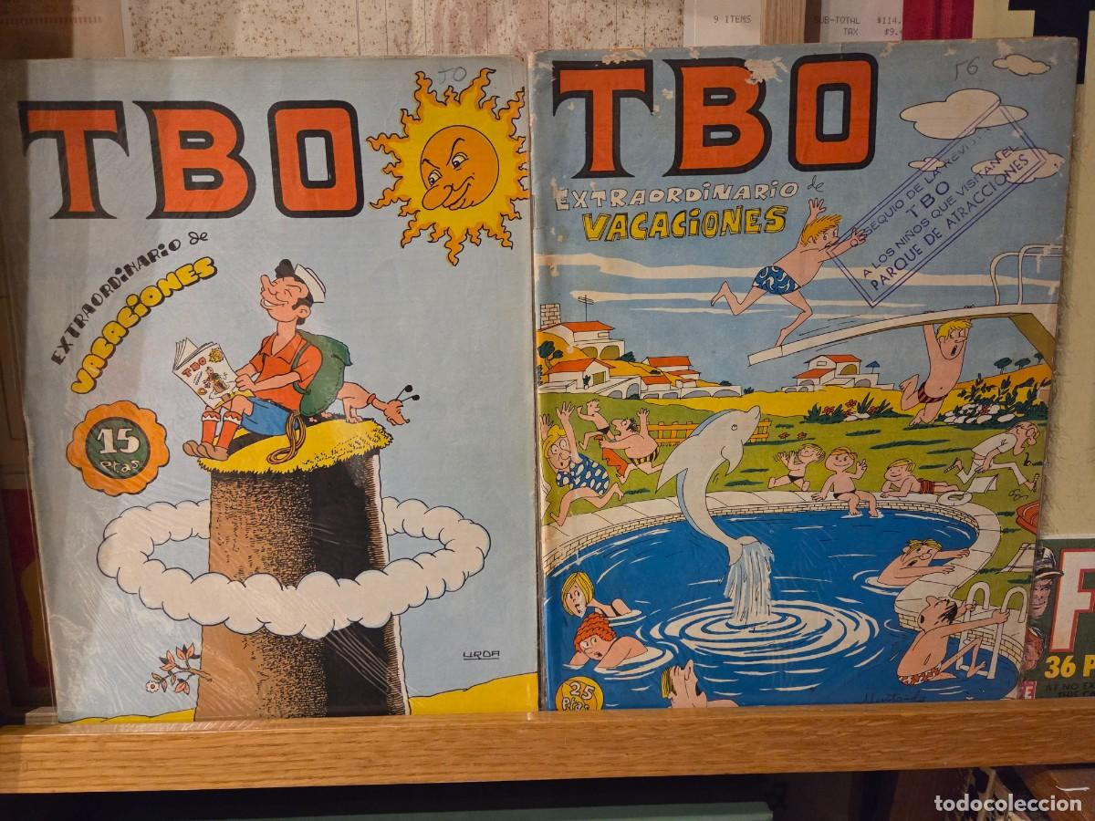 Tebeos: EXTRA TBO BUIGAS VACACIONES 9 N&Uacute;MEROS COLECCI&Oacute;N COMPLETA