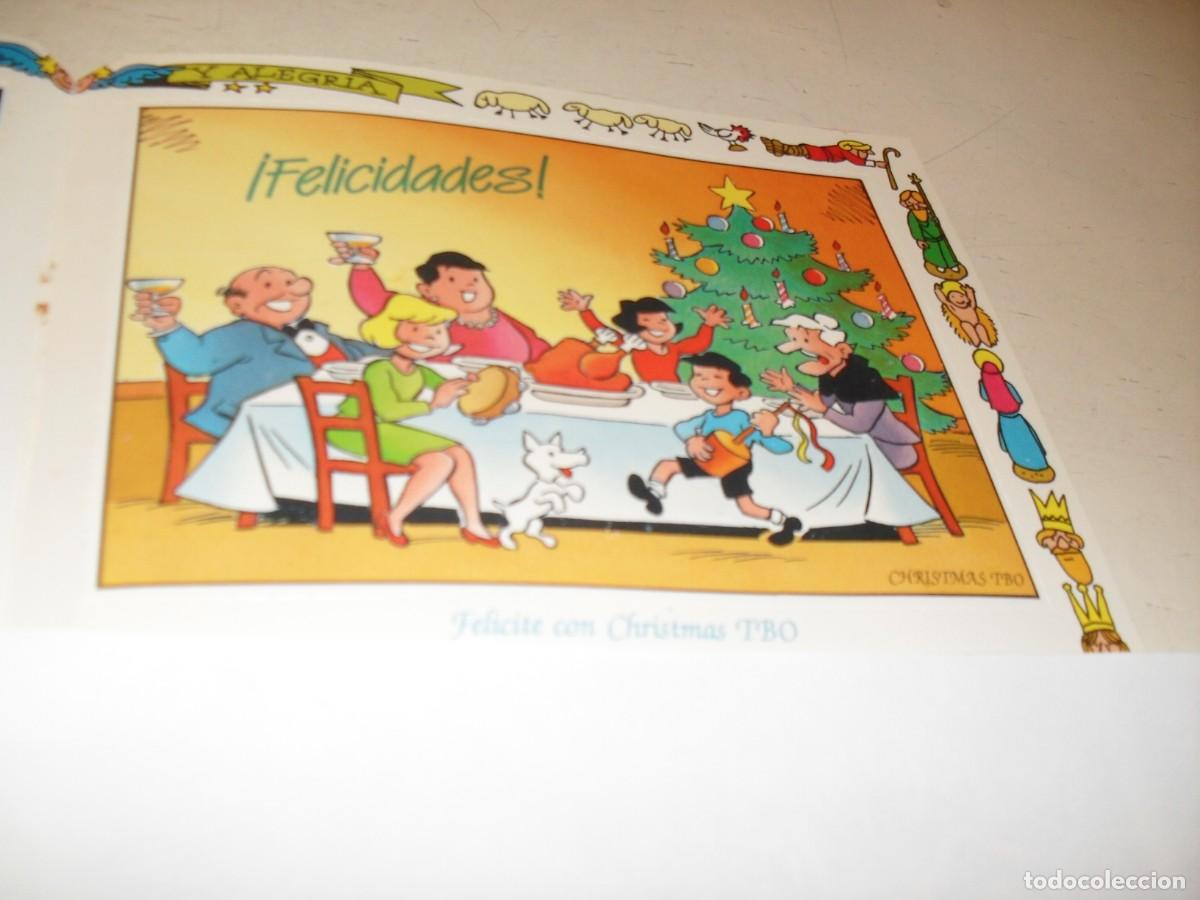 Tebeos: PRECIOSA POSTAL NAVIDE&Ntilde;A,CON LA CLASICA FAMILIA ULISES,DE EDICIONES B,A&Ntilde;O 1989