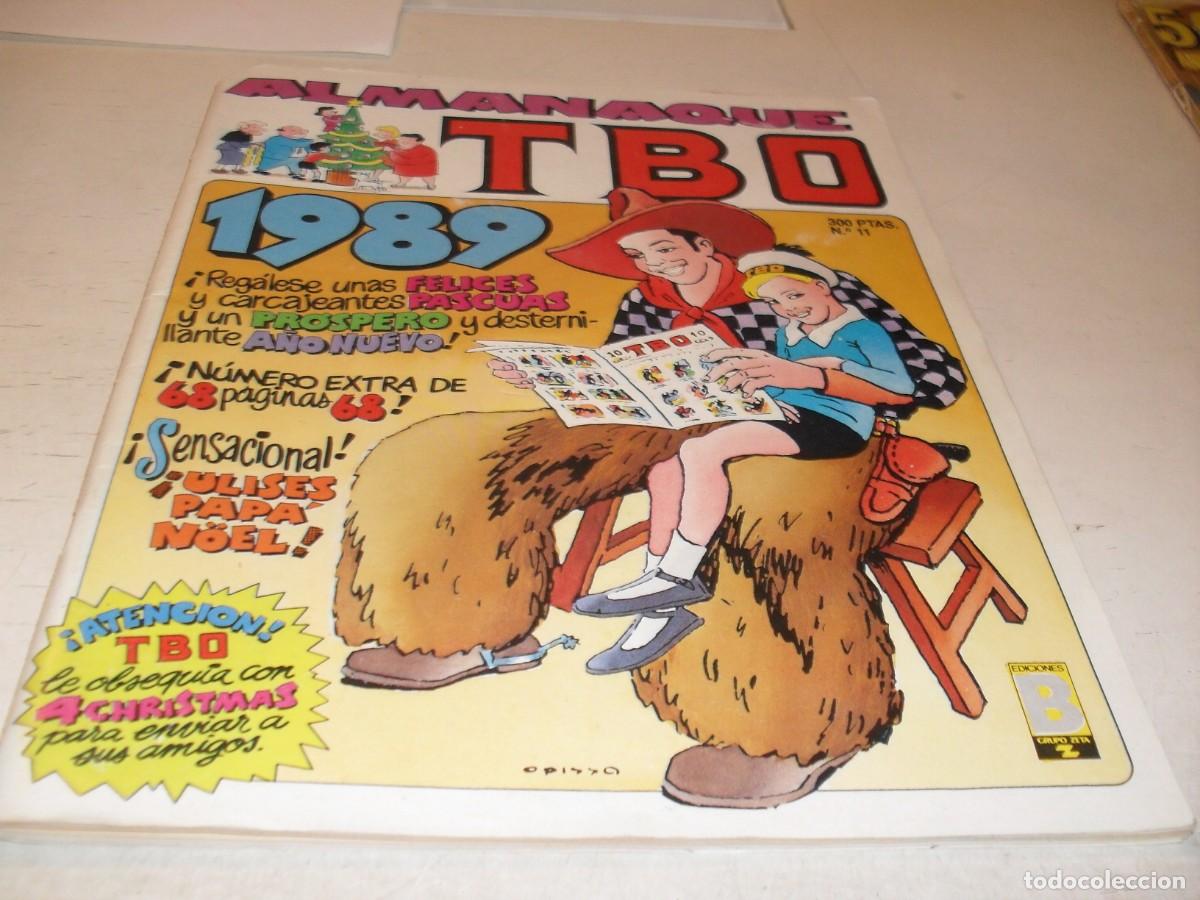 Tebeos: TBO N&ordm; 11,ALMANAQUE NAVIDE&Ntilde;O 1989,SIN LOS 4 CHRISTMAS DE REGALO,DE EDICIONES B,A&Ntilde;O 1988