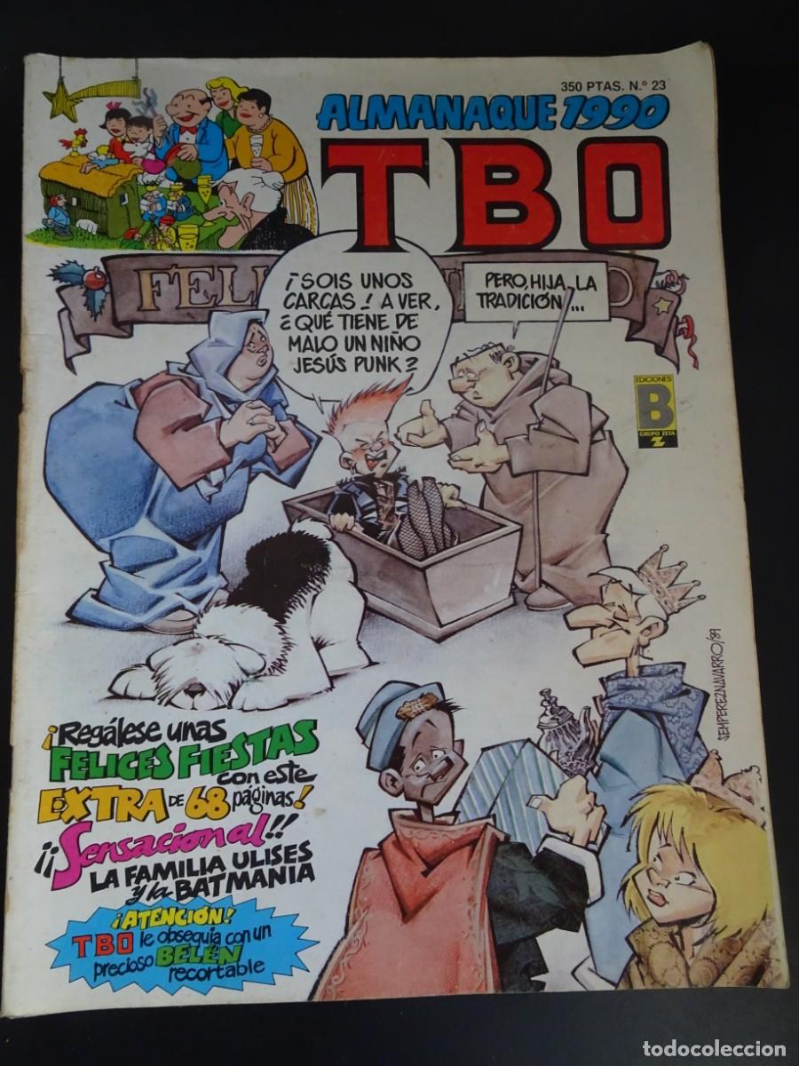 Tebeos: C&Oacute;MIC, ALMANAQUE TBO 1990, N&ordm; 23 ,CON EL RECORTABLE, VER FOTOS