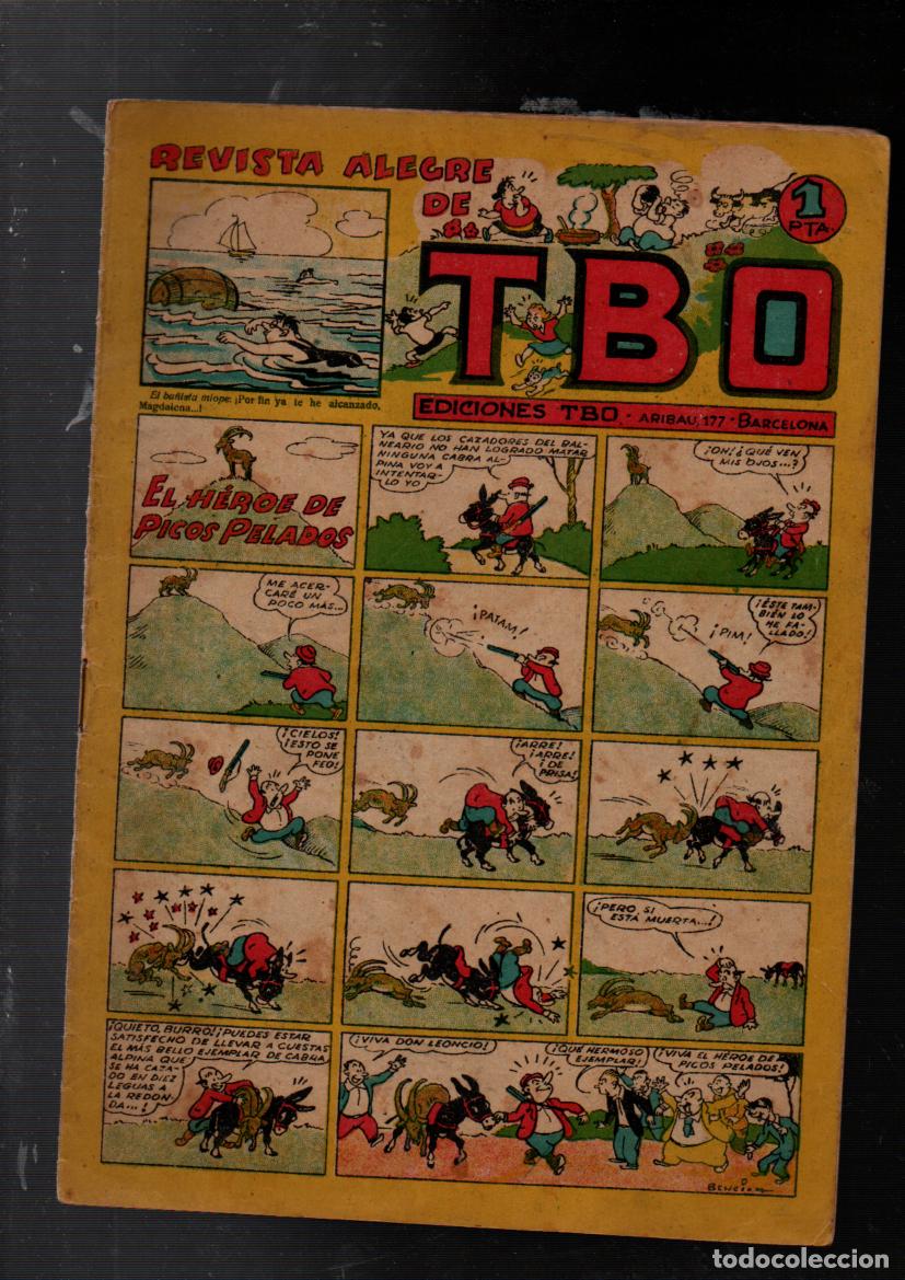 Tebeos: REVISTA ALEGREN DE TBO. N&ordm; 33. EL HEROE DE PICOS PELADOS. EDICIONES TBO