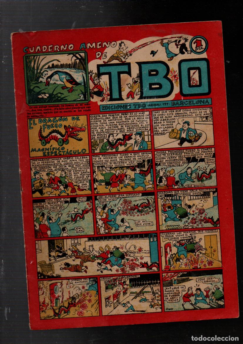 Tebeos: CUADERNO AMENO DE TBO. N&ordm; 31. EL DRAGON DE FUEGO... EDICIONES TBO