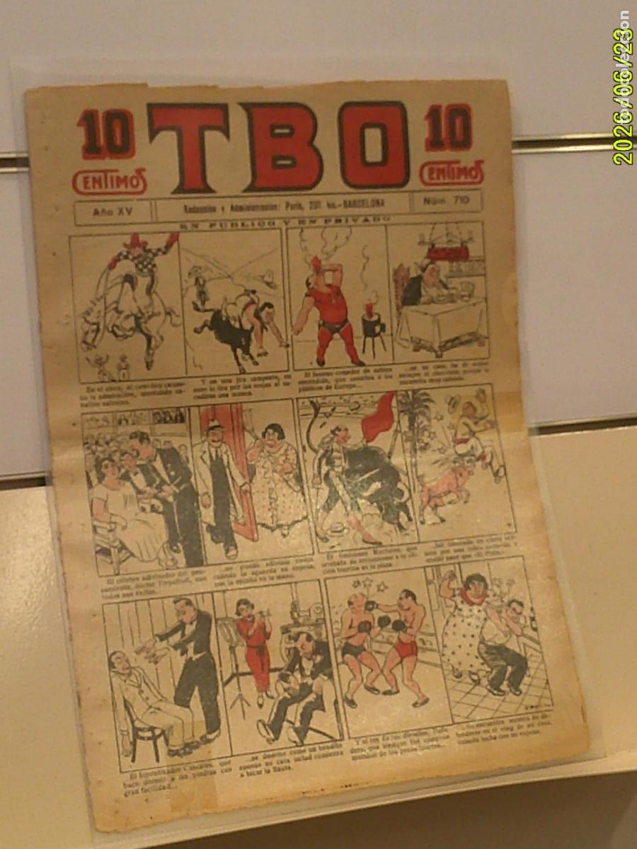 Tebeos: TBO N&ordm; 710 A&Ntilde;O XV 10 CENTIMOS - BUIGAS