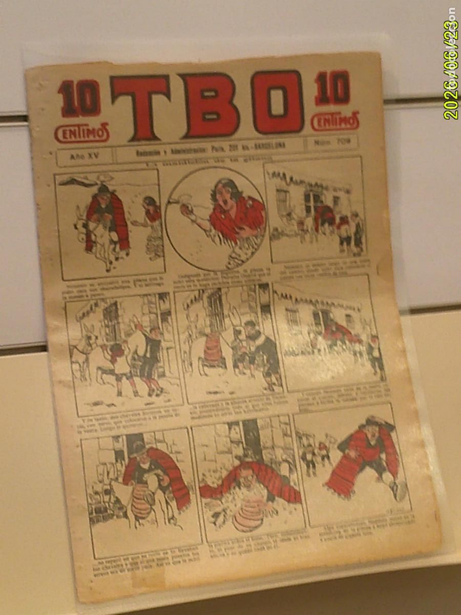 Tebeos: TBO N&ordm; 709 A&Ntilde;O XV 10 CENTIMOS - BUIGAS