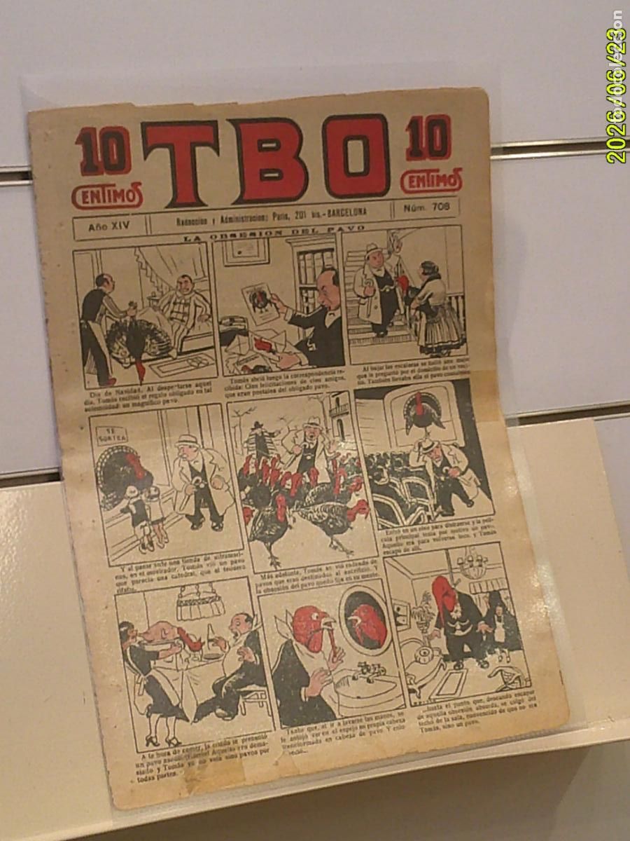 Tebeos: TBO N&ordm; 708 A&Ntilde;O XIV 10 CENTIMOS - BUIGAS